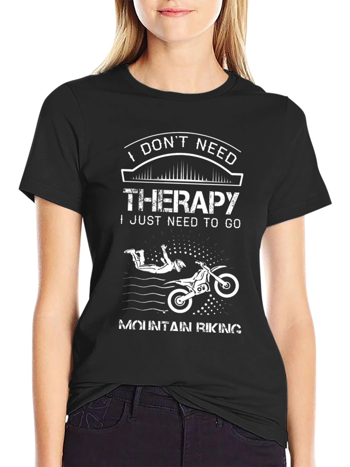 Mountain Biking Therapy T-Shirt