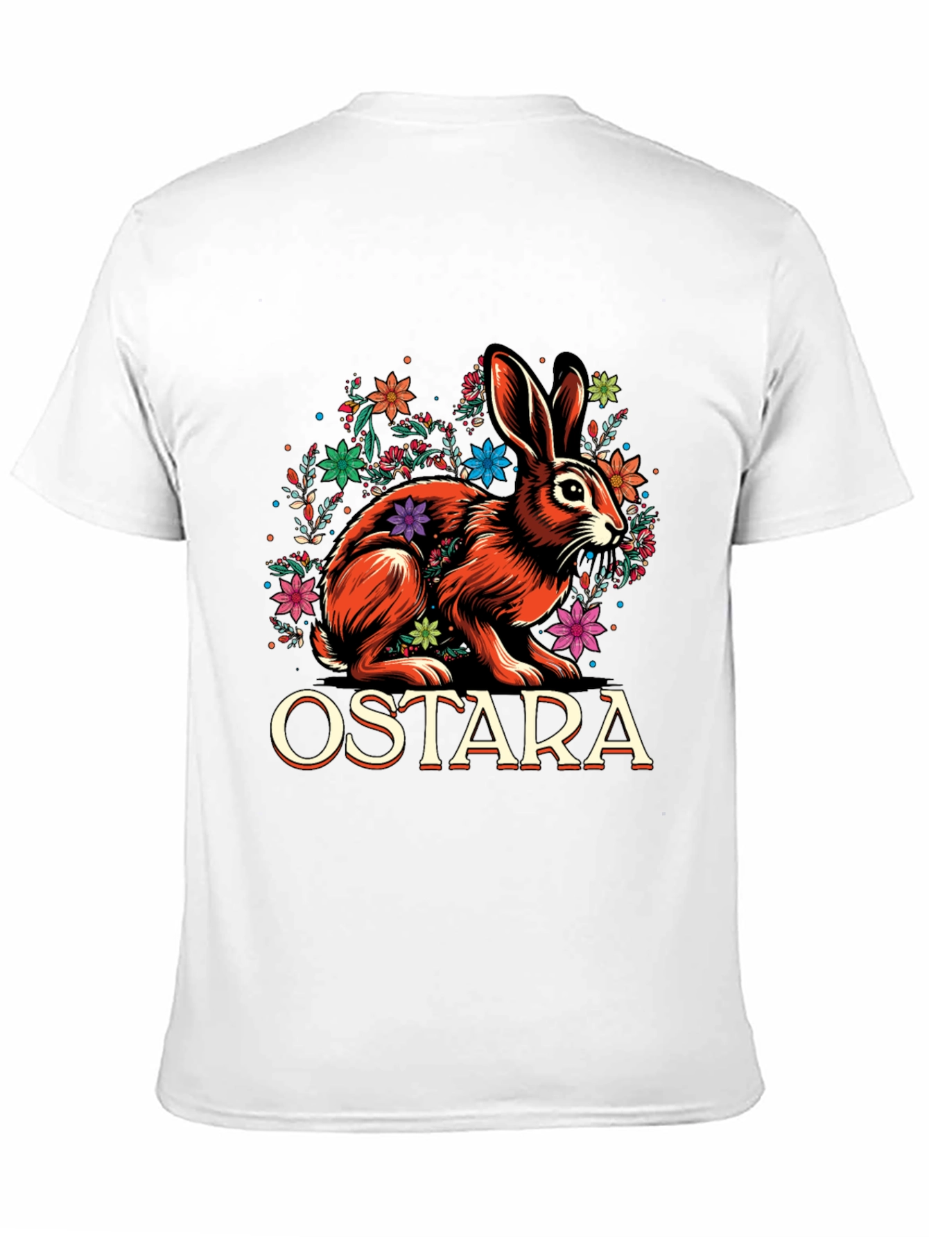 Ostara Hare T-Shirt - Spring Equinox Pagan Apparel