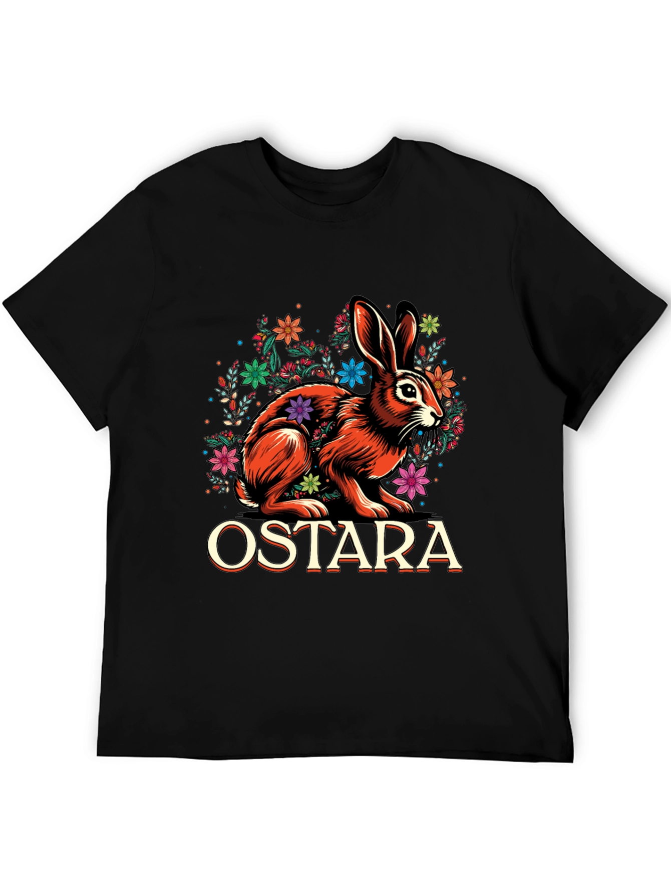 Ostara Hare T-Shirt - Spring Equinox Pagan Apparel