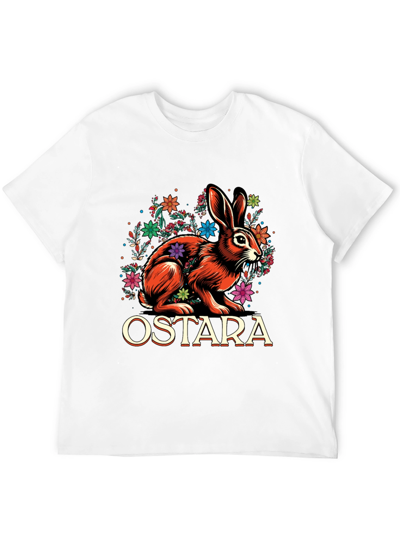 Ostara Hare T-Shirt - Spring Equinox Pagan Apparel