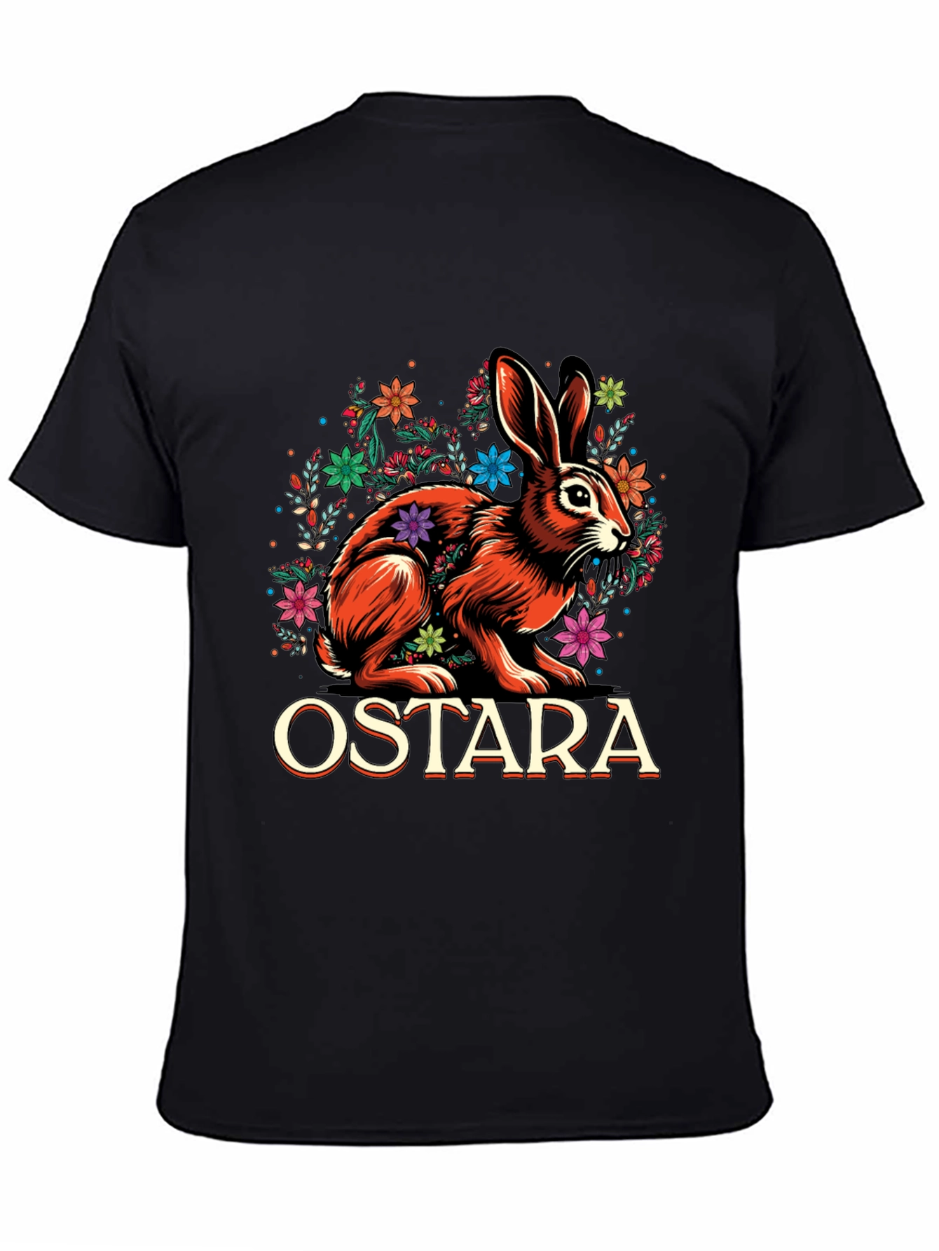 Ostara Hare T-Shirt - Spring Equinox Pagan Apparel