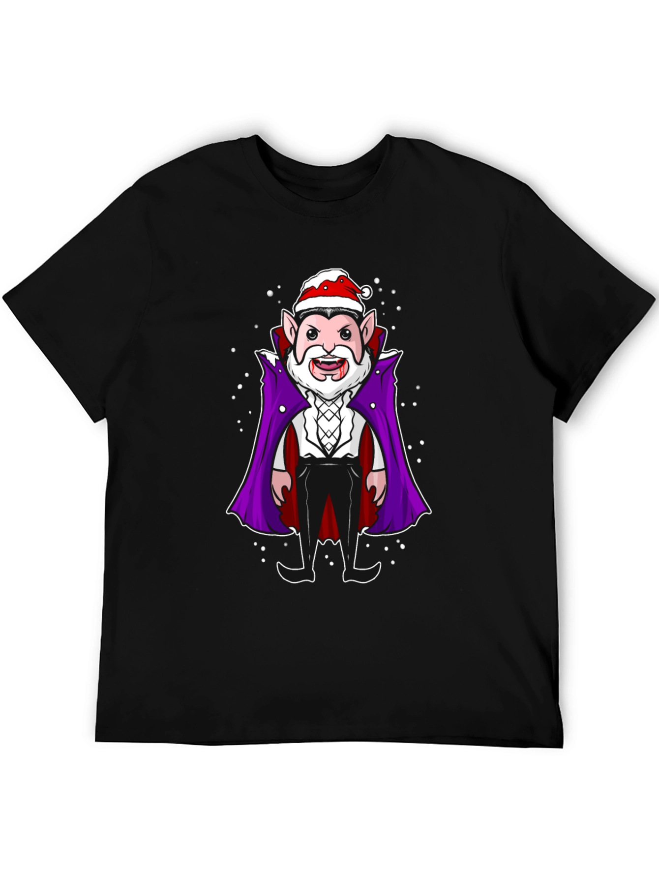 Festive Vampire Graphic Tee