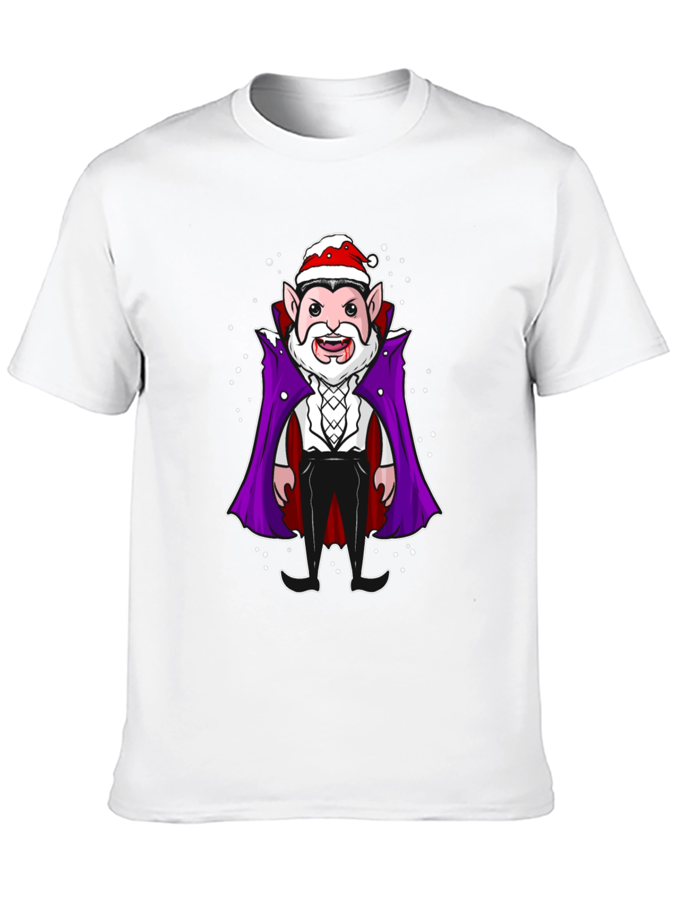 Festive Vampire Graphic Tee