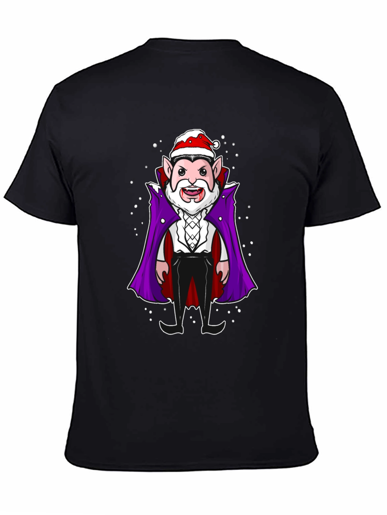 Festive Vampire Graphic Tee