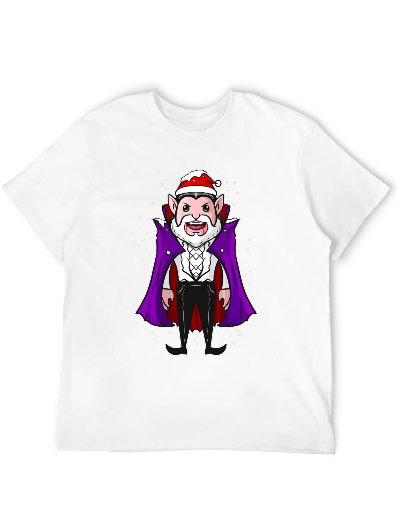 Festive Vampire Graphic Tee