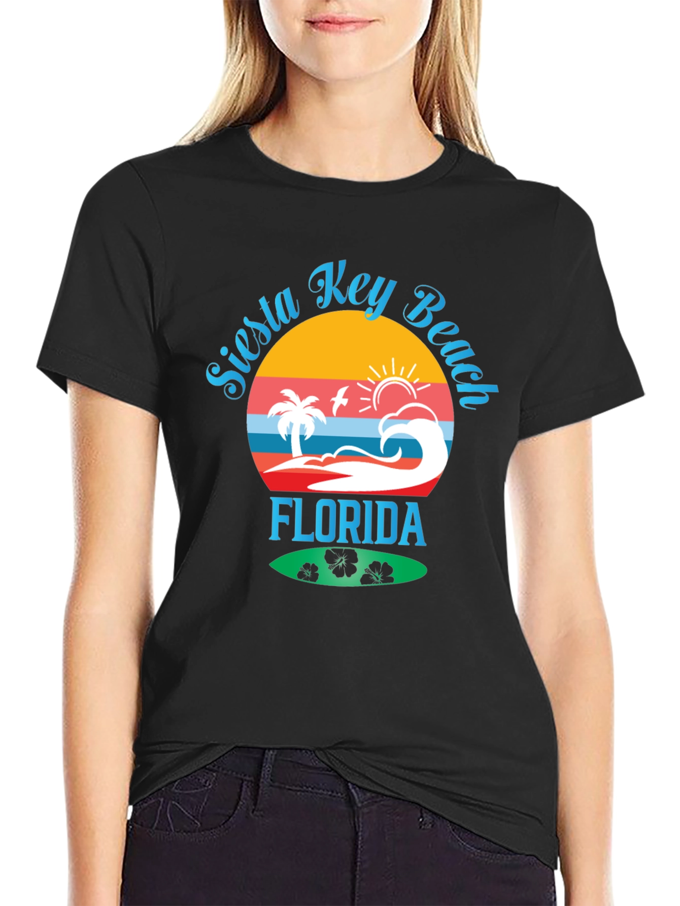Siesta Key Beach Florida Graphic Tee