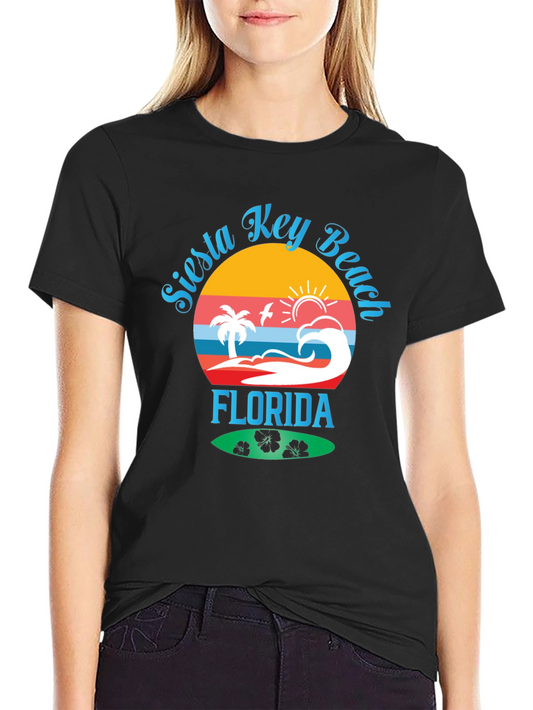 Siesta Key Beach Florida Graphic Tee