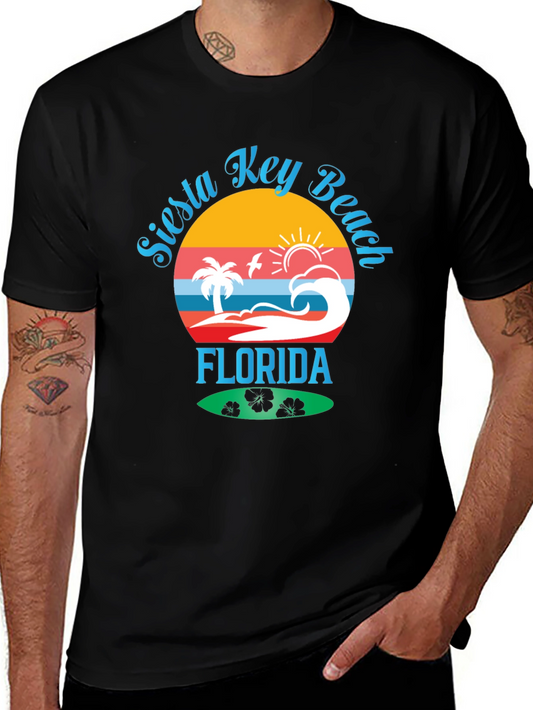 Siesta Key Beach Florida Graphic Tee