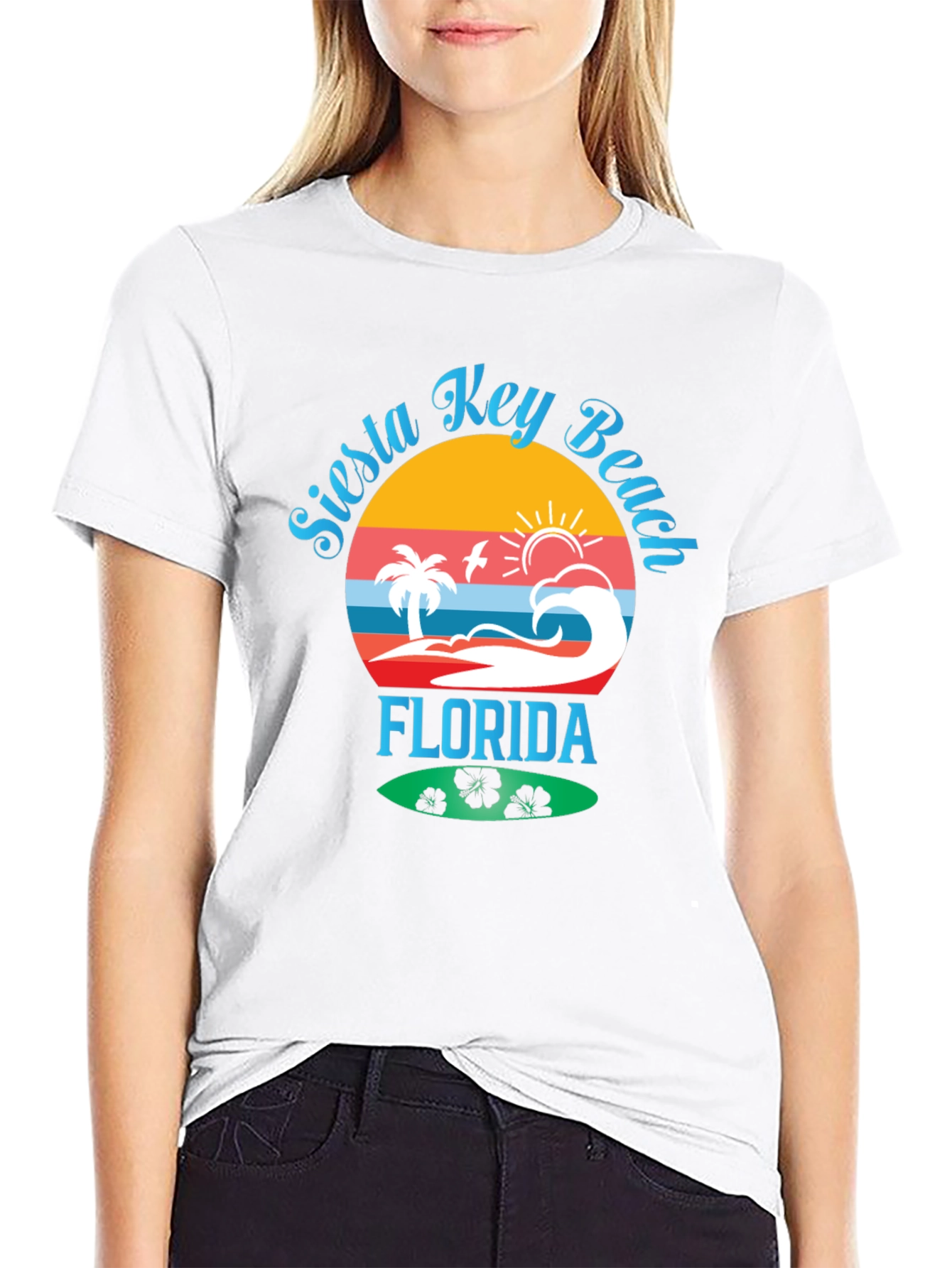Siesta Key Beach Florida Graphic Tee
