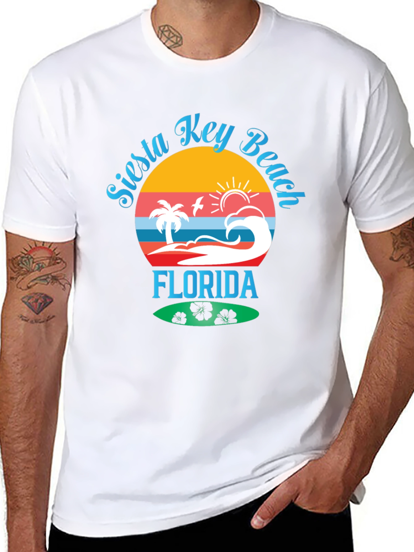 Siesta Key Beach Florida Graphic Tee
