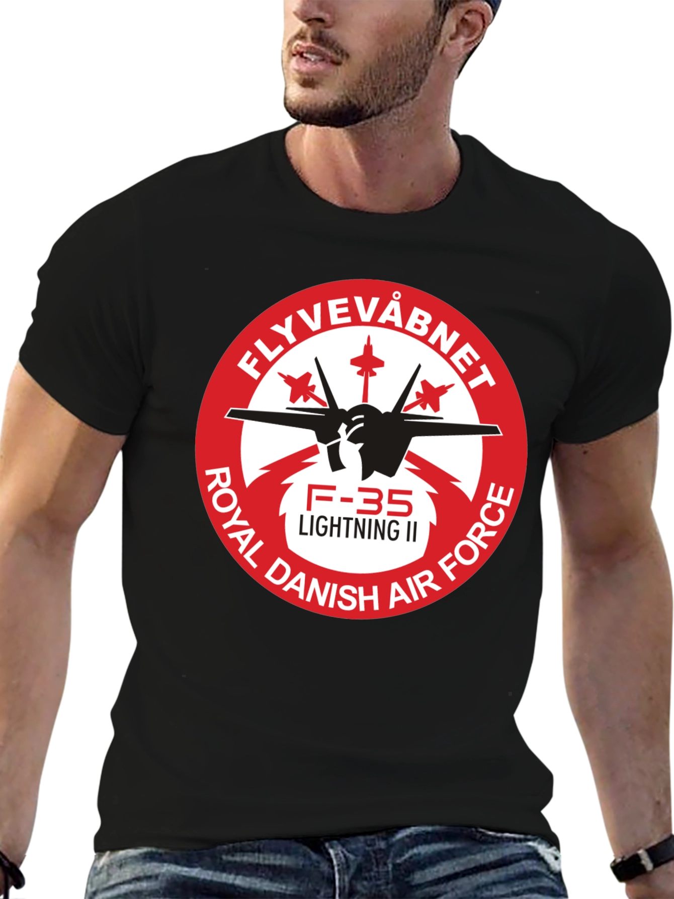 F-35 Lightning II Royal Danish Air Force T-Shirt