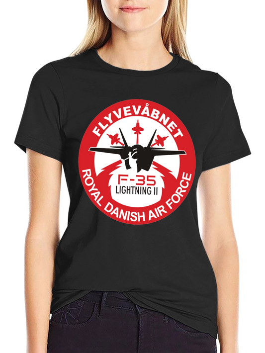 F-35 Lightning II Royal Danish Air Force T-Shirt