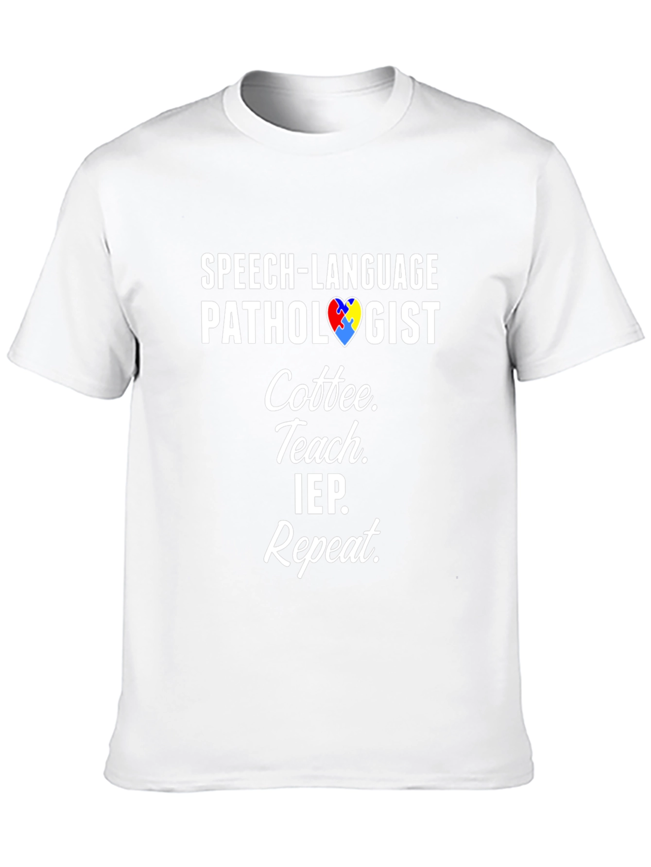 Speech Language Pathologist Autism Awareness T-Shirt