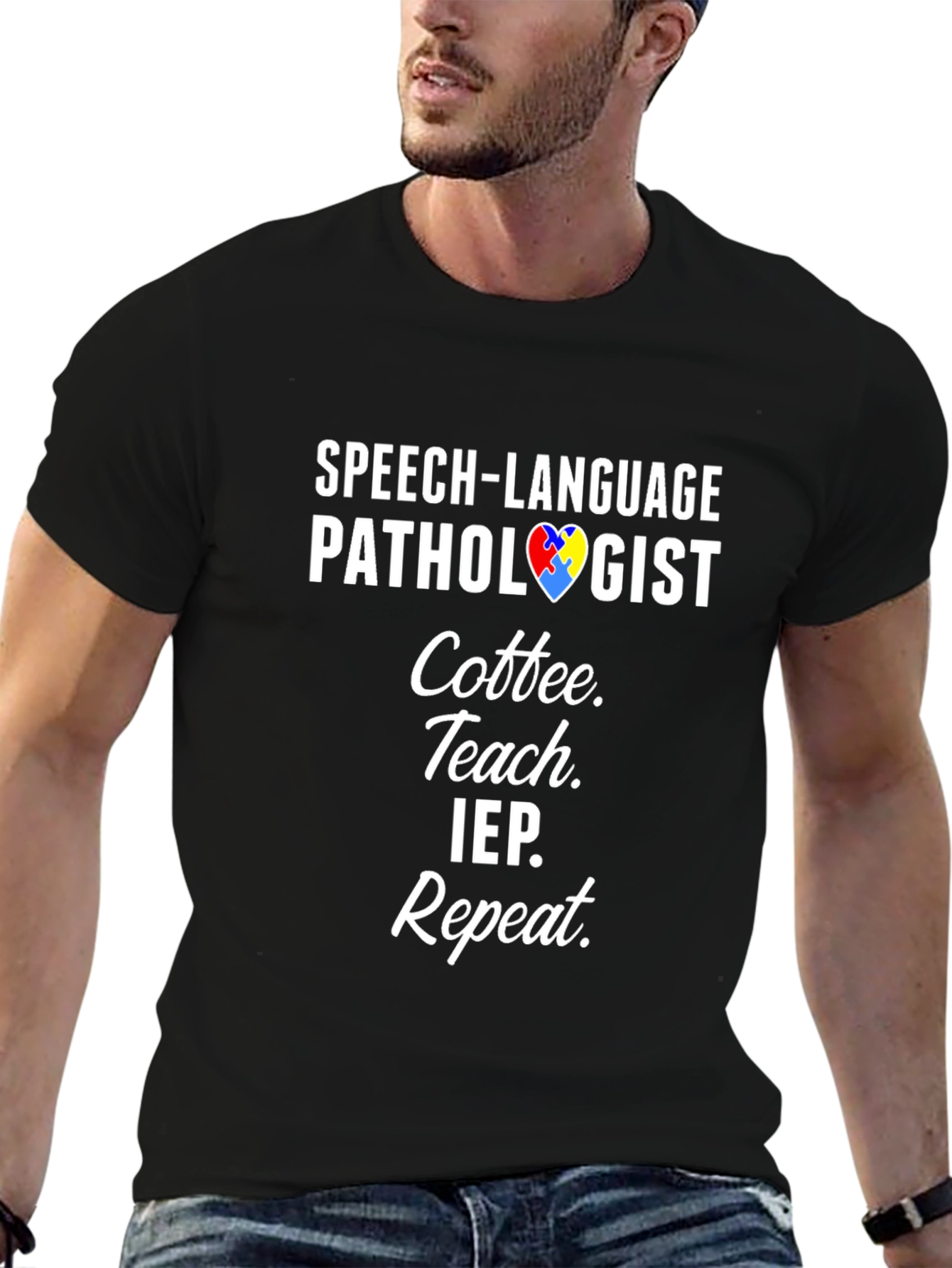 Speech Language Pathologist Autism Awareness T-Shirt