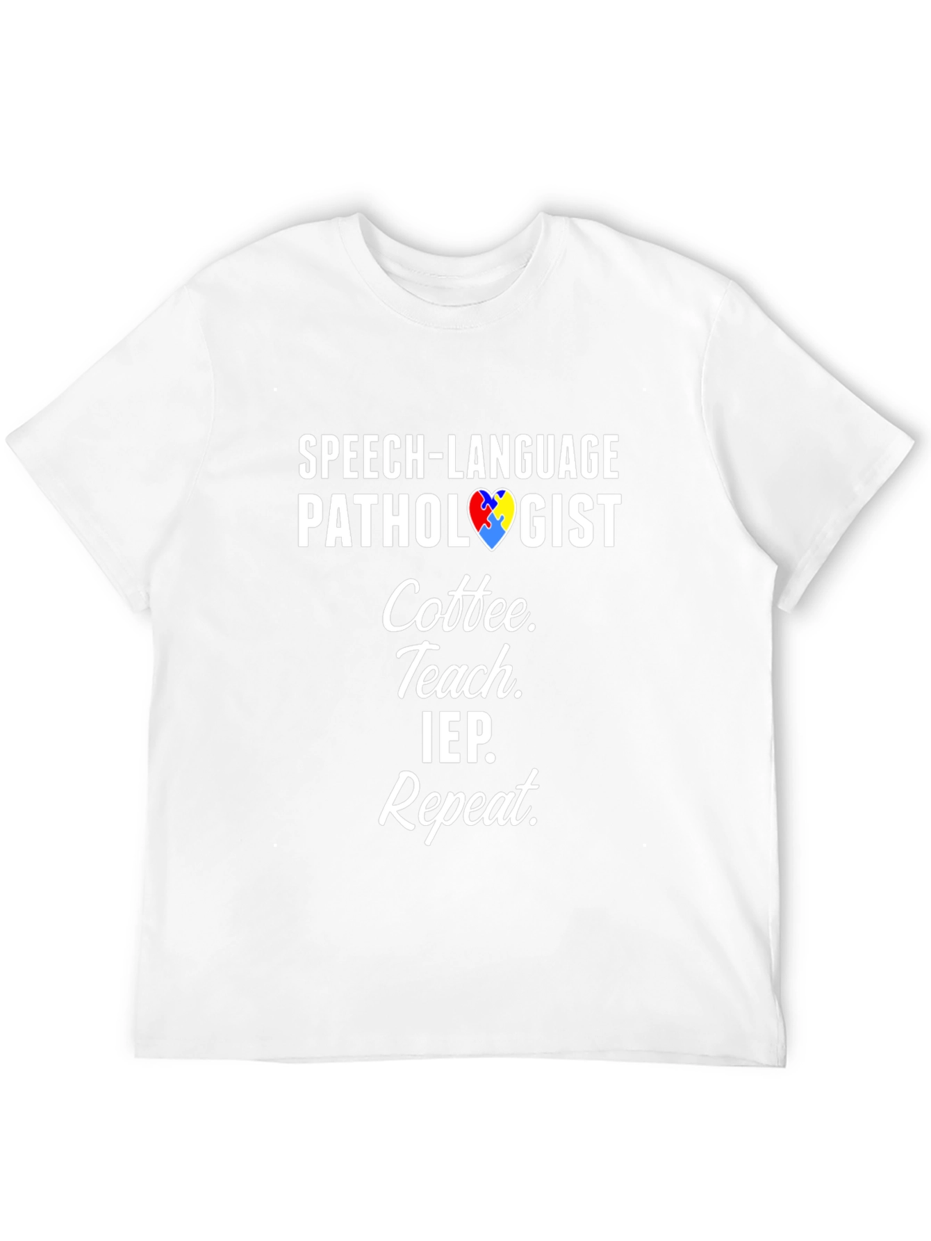 Speech Language Pathologist Autism Awareness T-Shirt