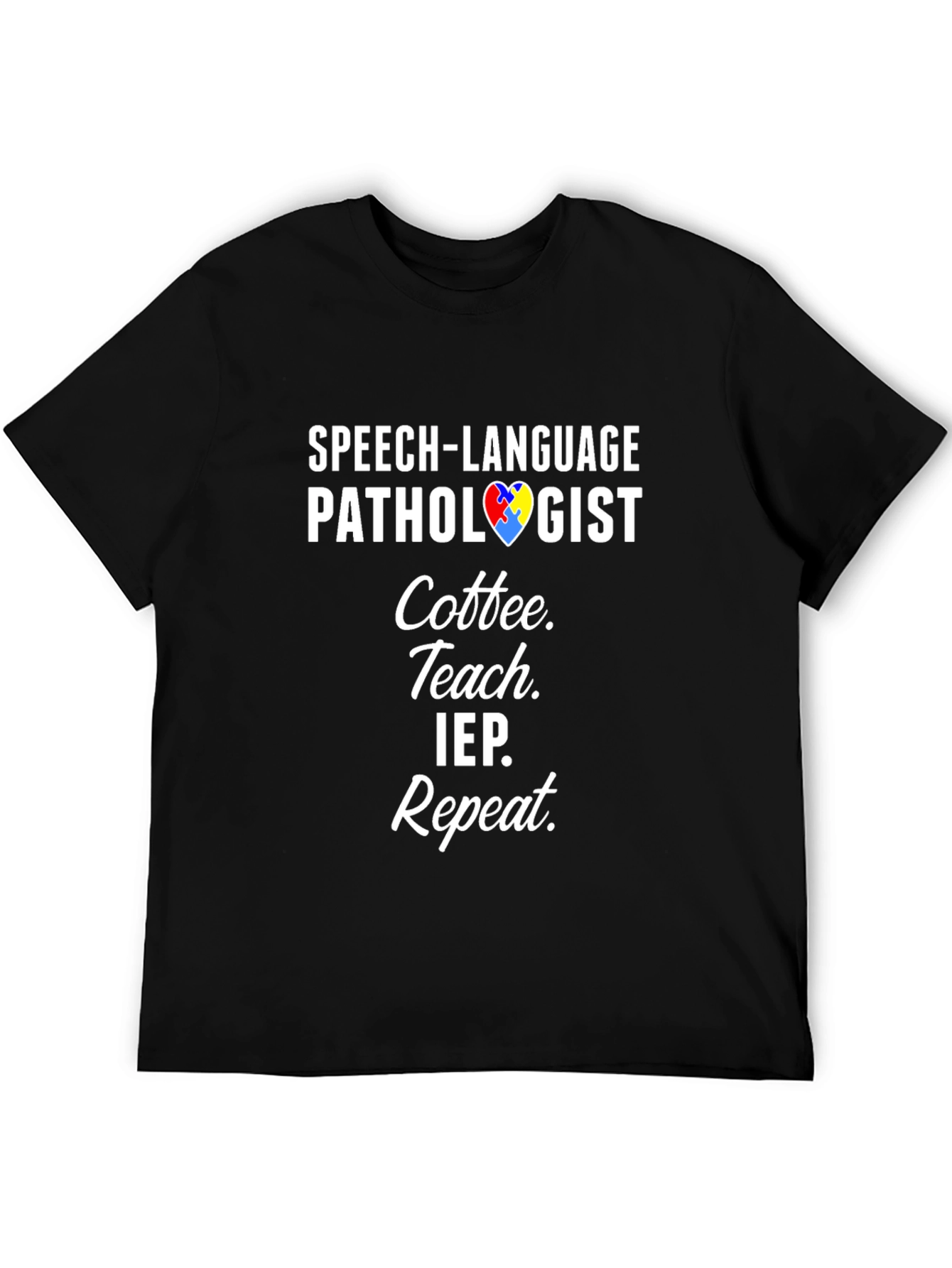 Speech Language Pathologist Autism Awareness T-Shirt
