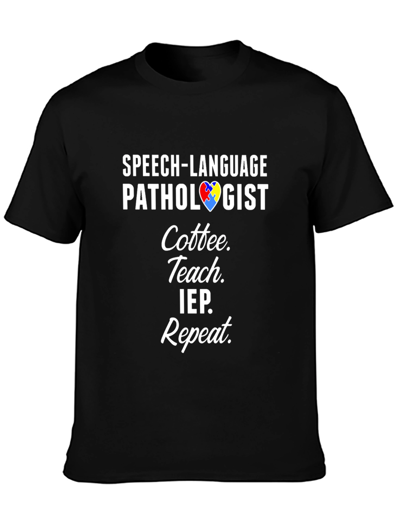 Speech Language Pathologist Autism Awareness T-Shirt