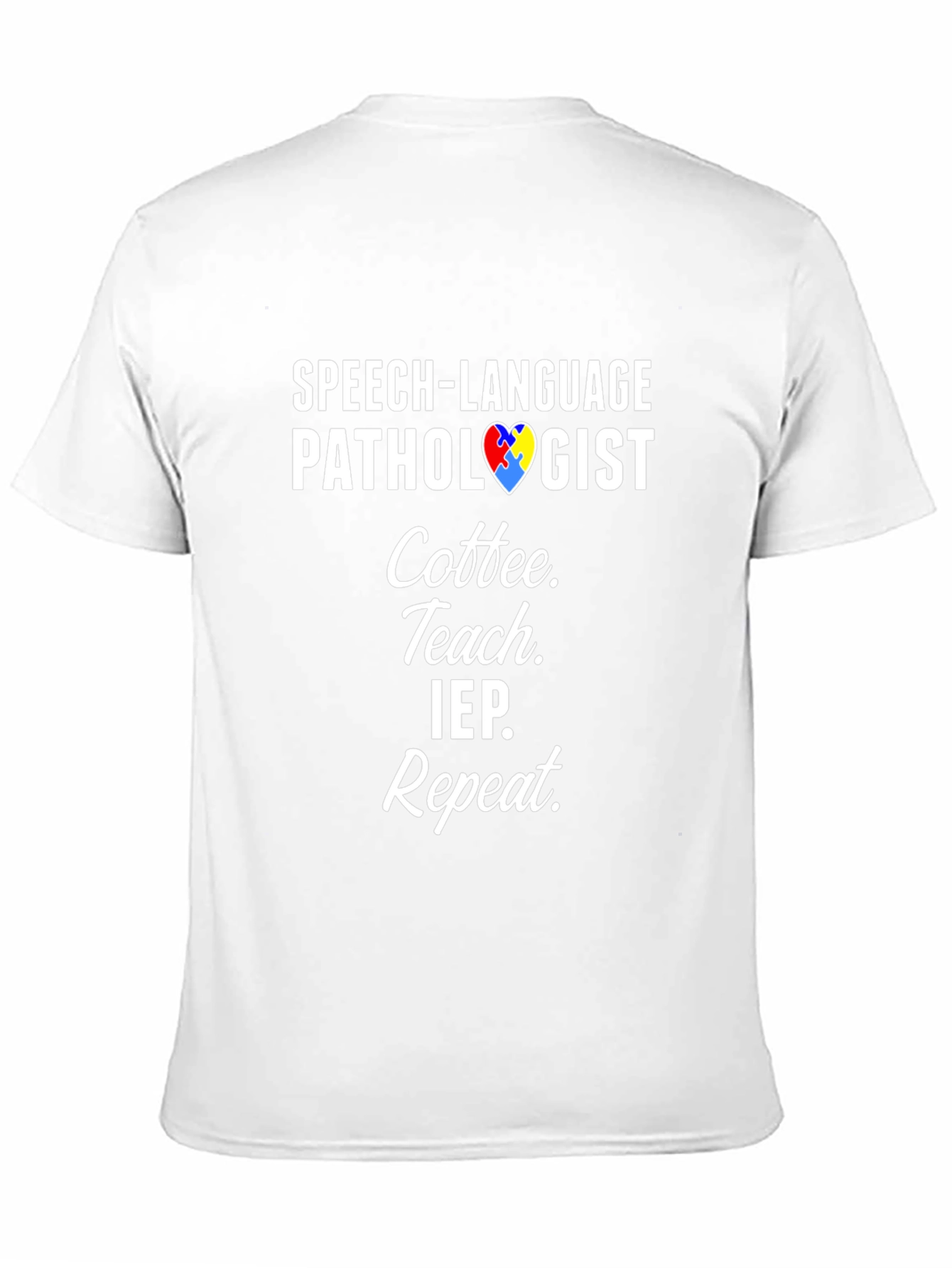 Speech Language Pathologist Autism Awareness T-Shirt