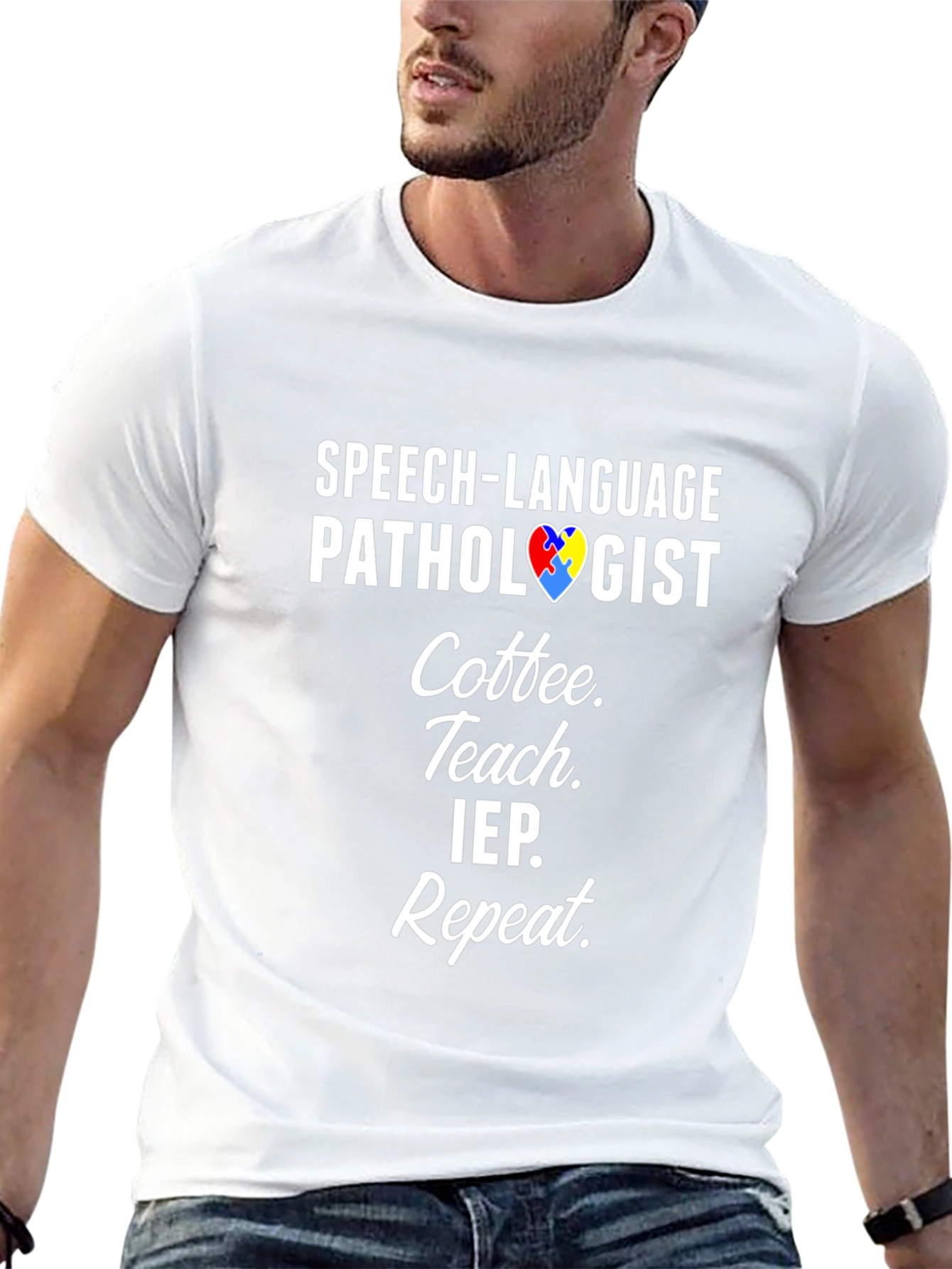 Speech Language Pathologist Autism Awareness T-Shirt