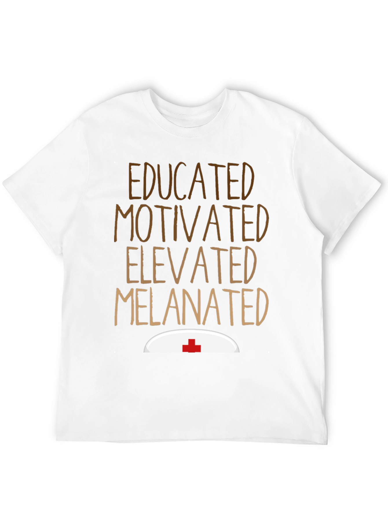 Educated Melanated Nurse T-Shirt