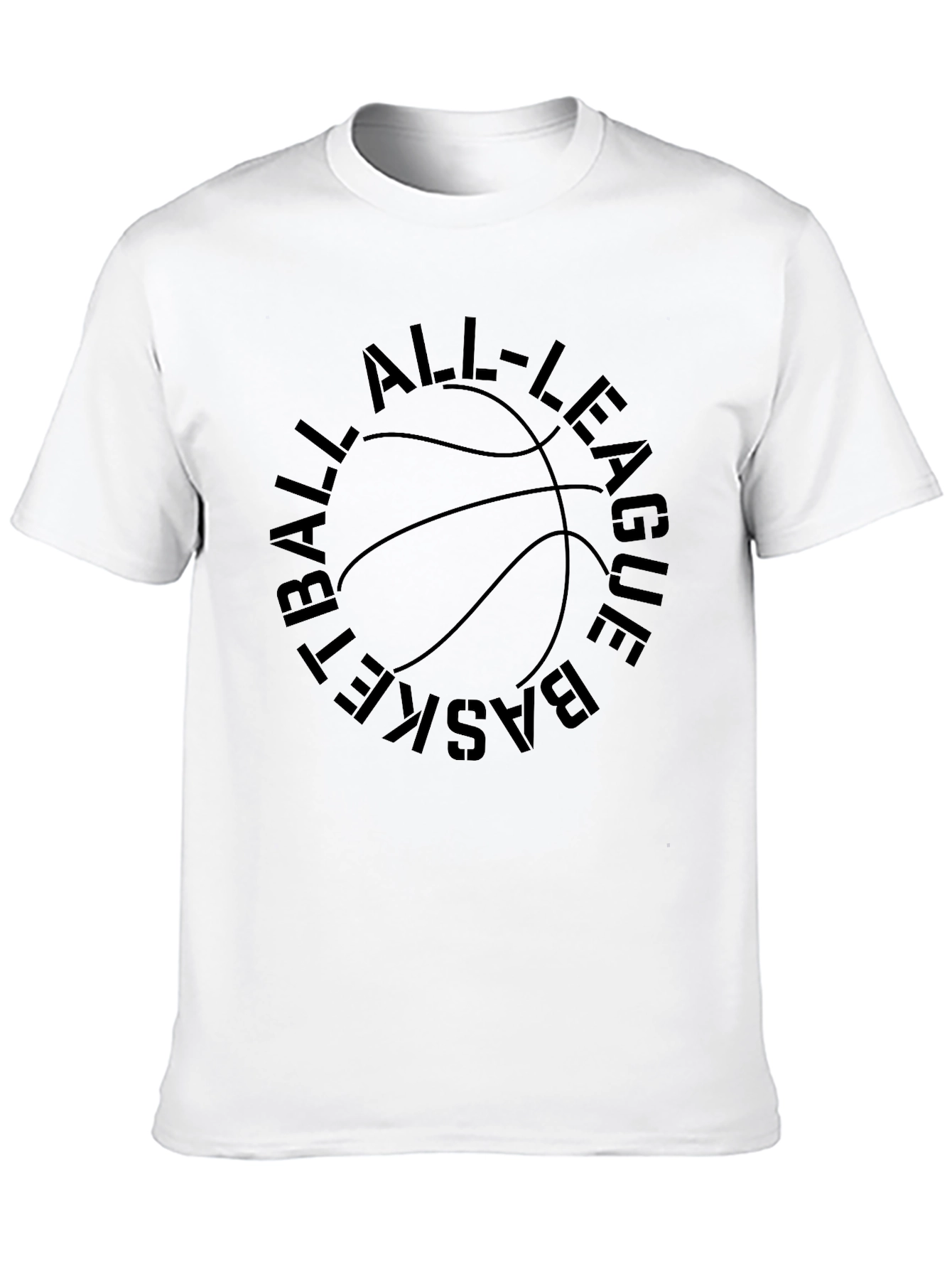 All-League Basketball Graphic T-Shirt