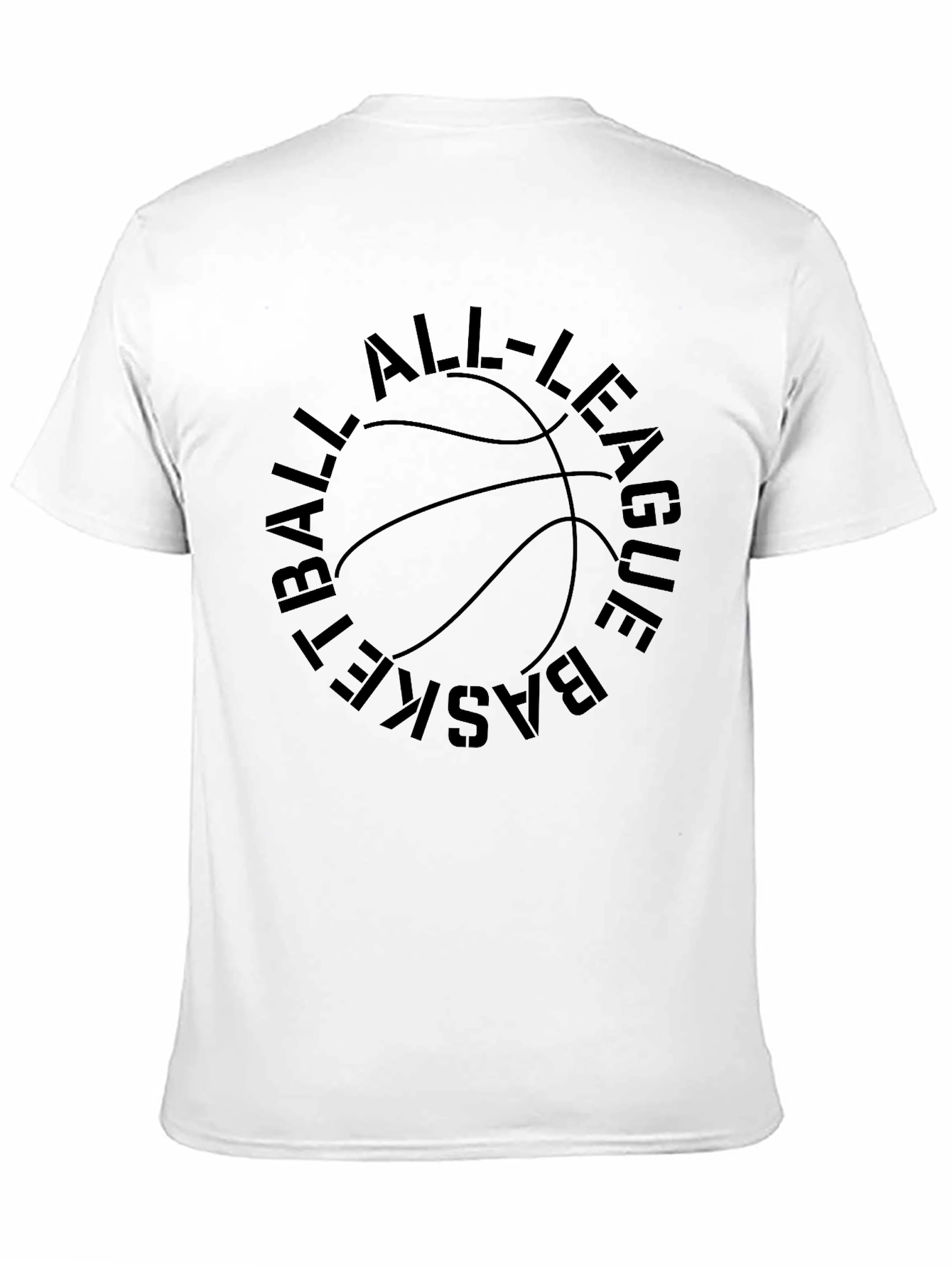 All-League Basketball Graphic T-Shirt