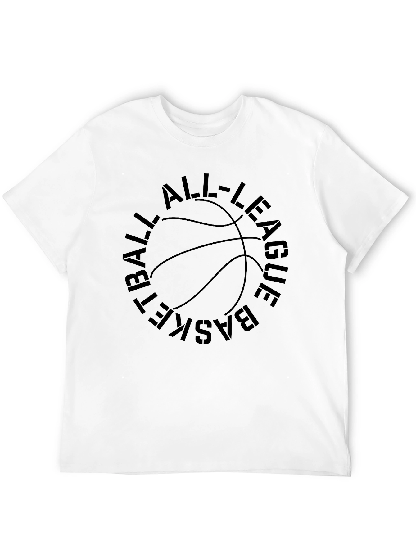 All-League Basketball Graphic T-Shirt