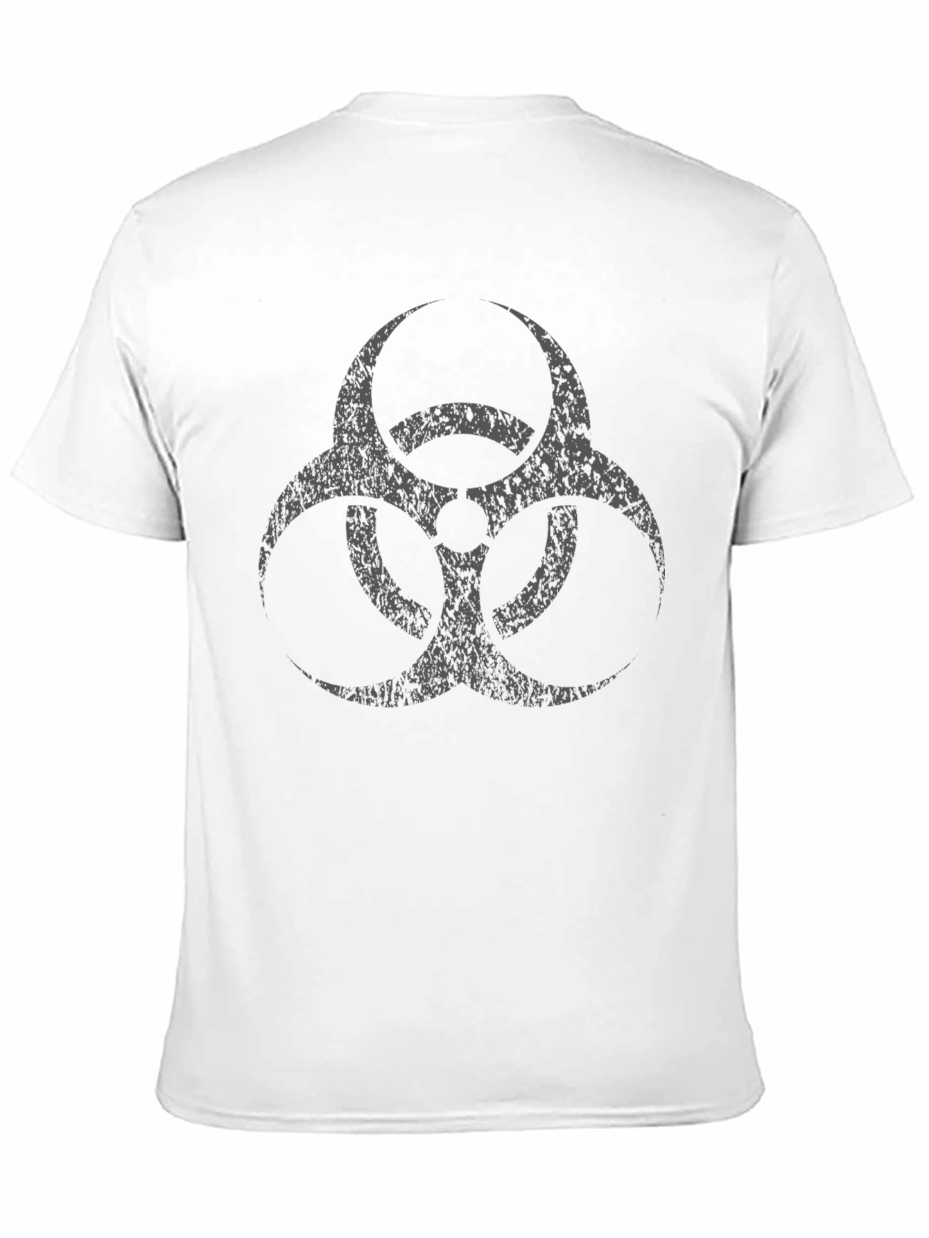 Biohazard Symbol Graphic Tee - Black
