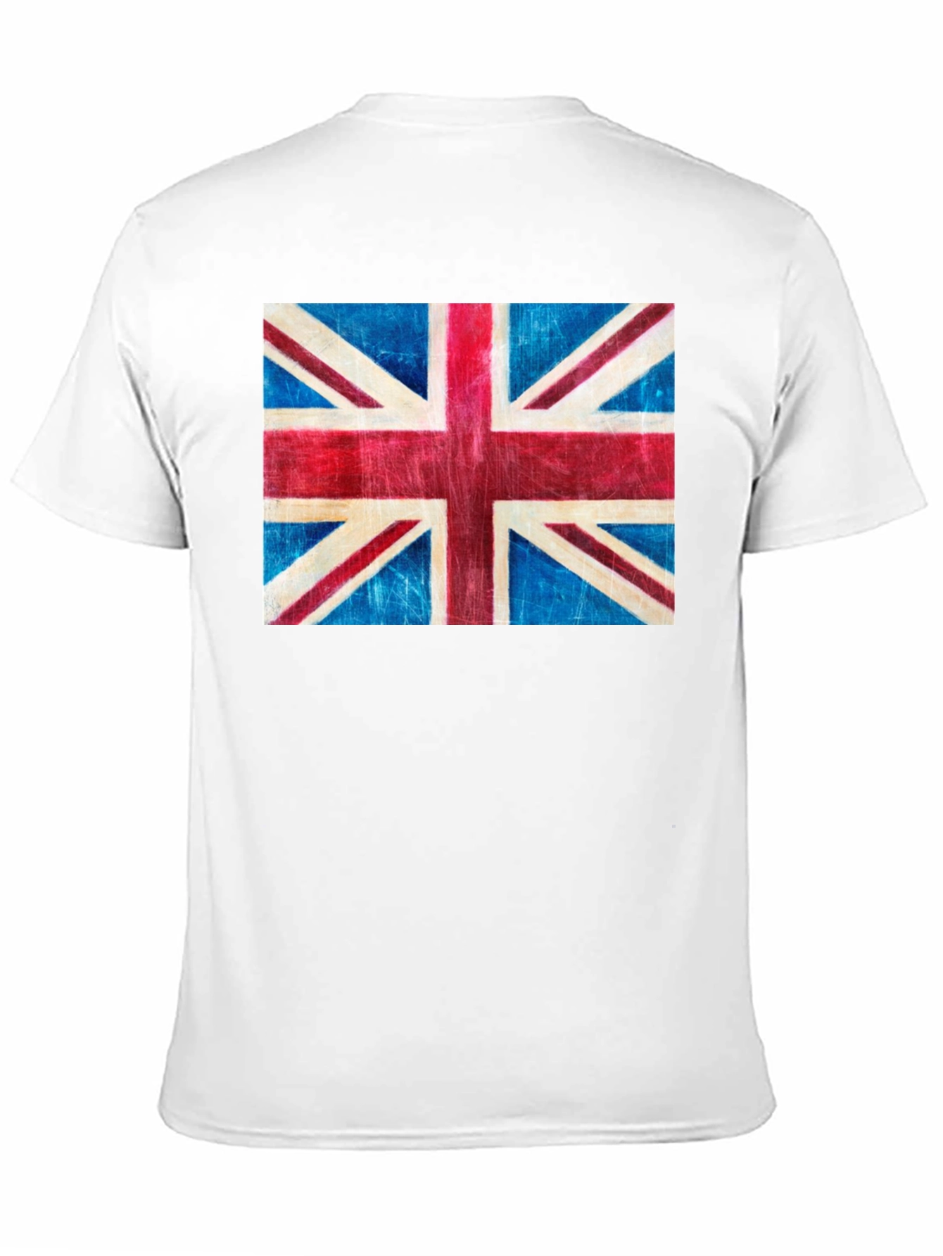 Union Jack Flag Graphic Tee - Black