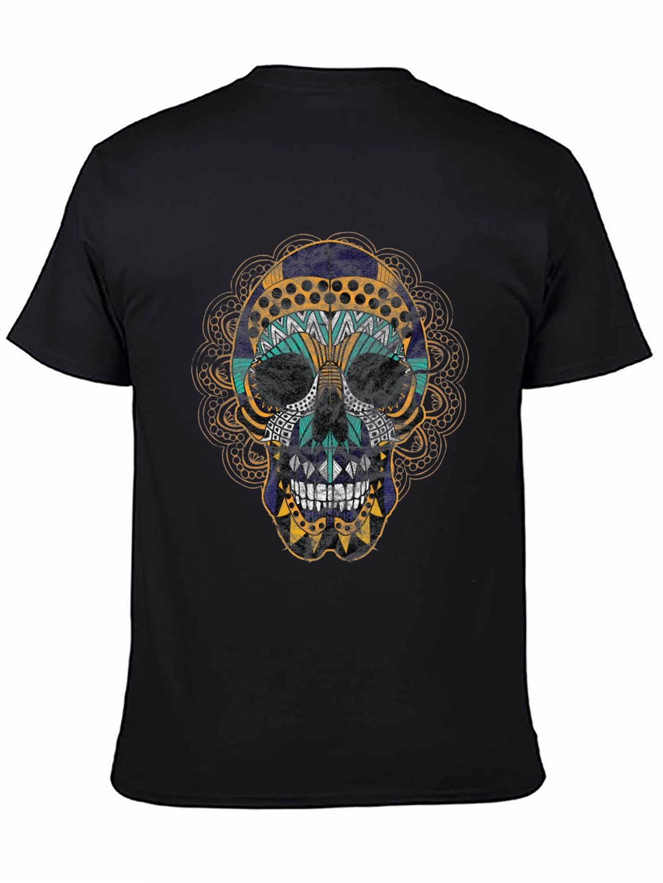 Sugar Skull Graphic Tee - Unique Art Design