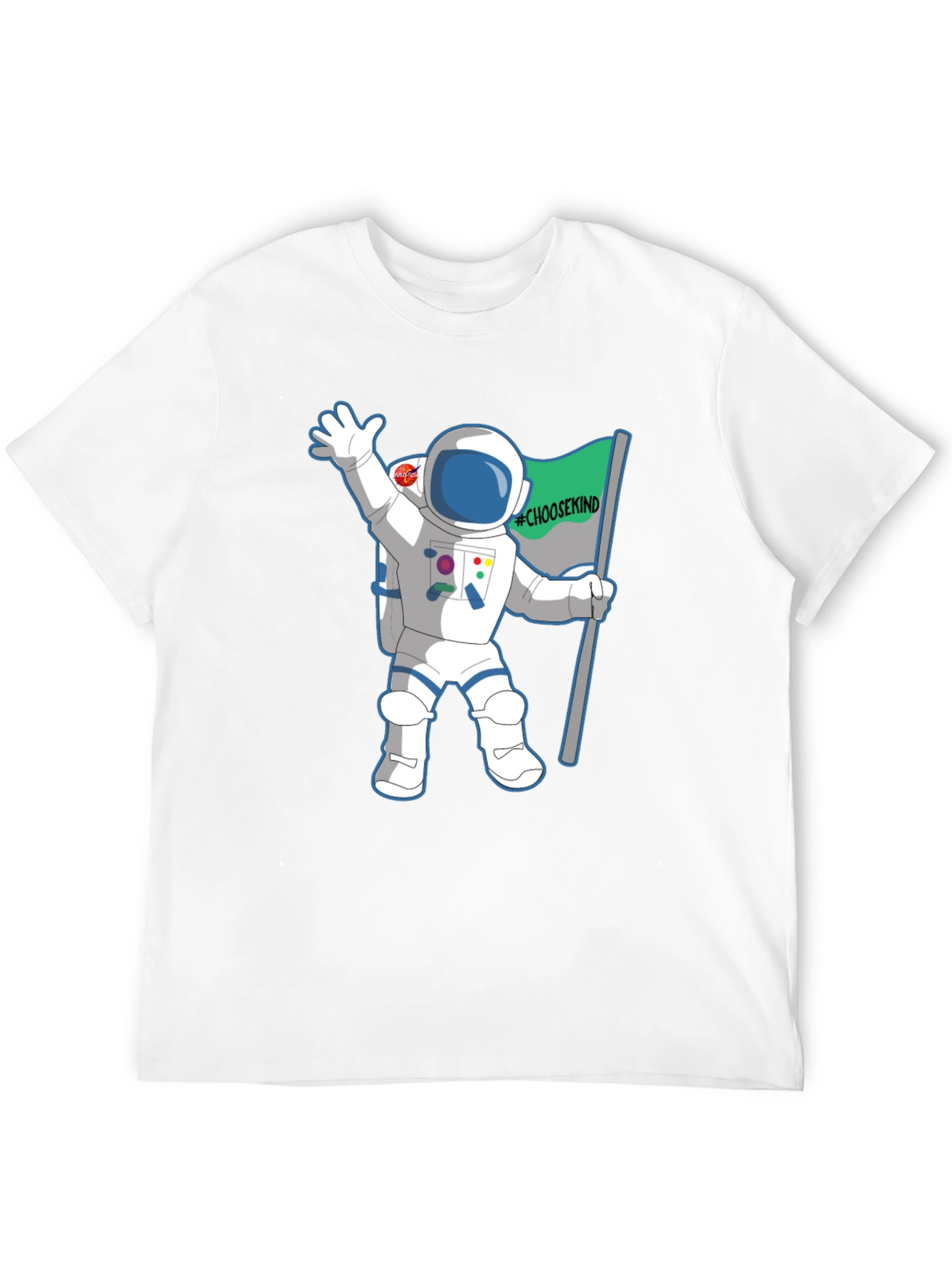 Choose Kind Astronaut Graphic T-Shirt