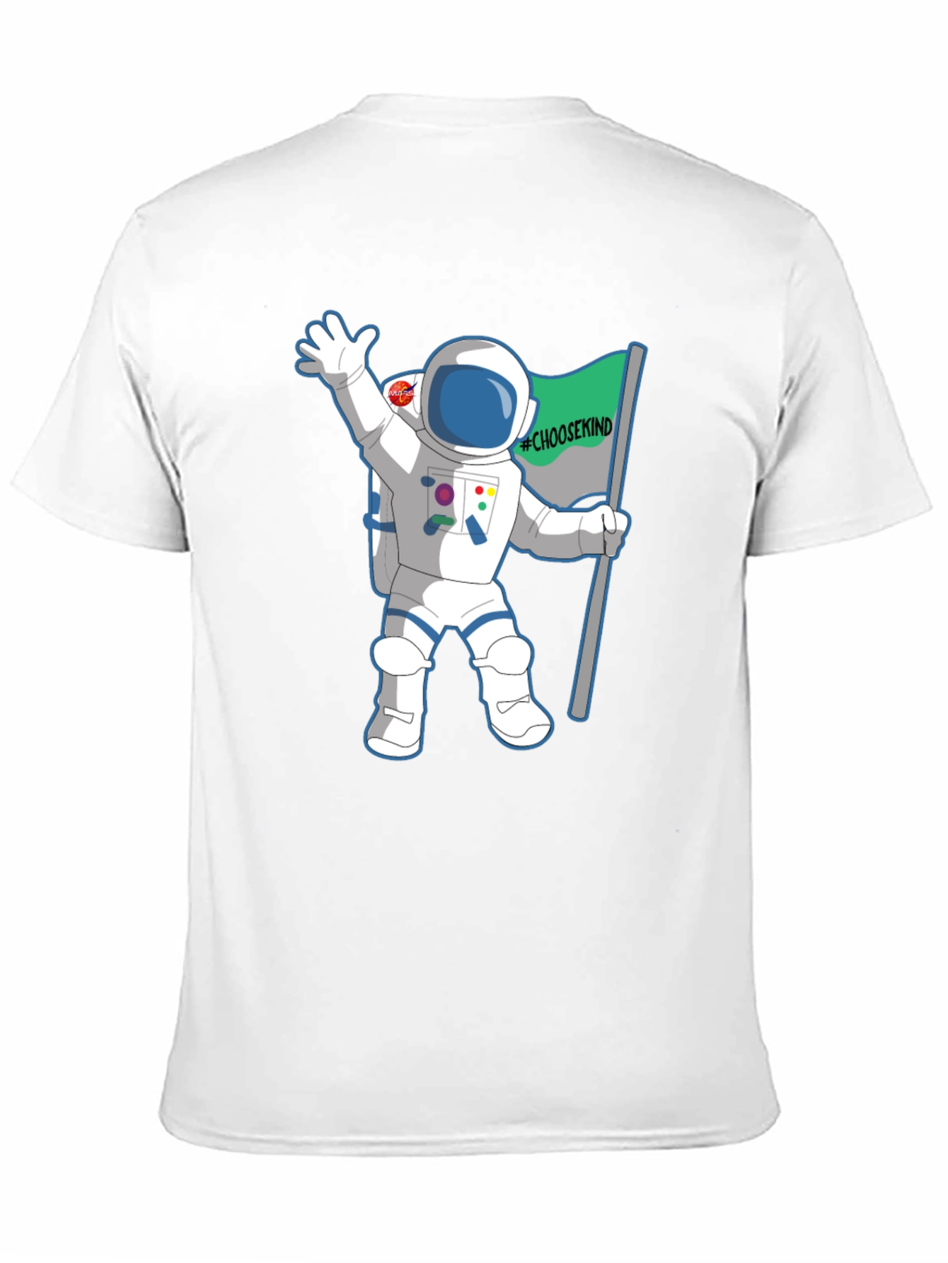 Choose Kind Astronaut Graphic T-Shirt