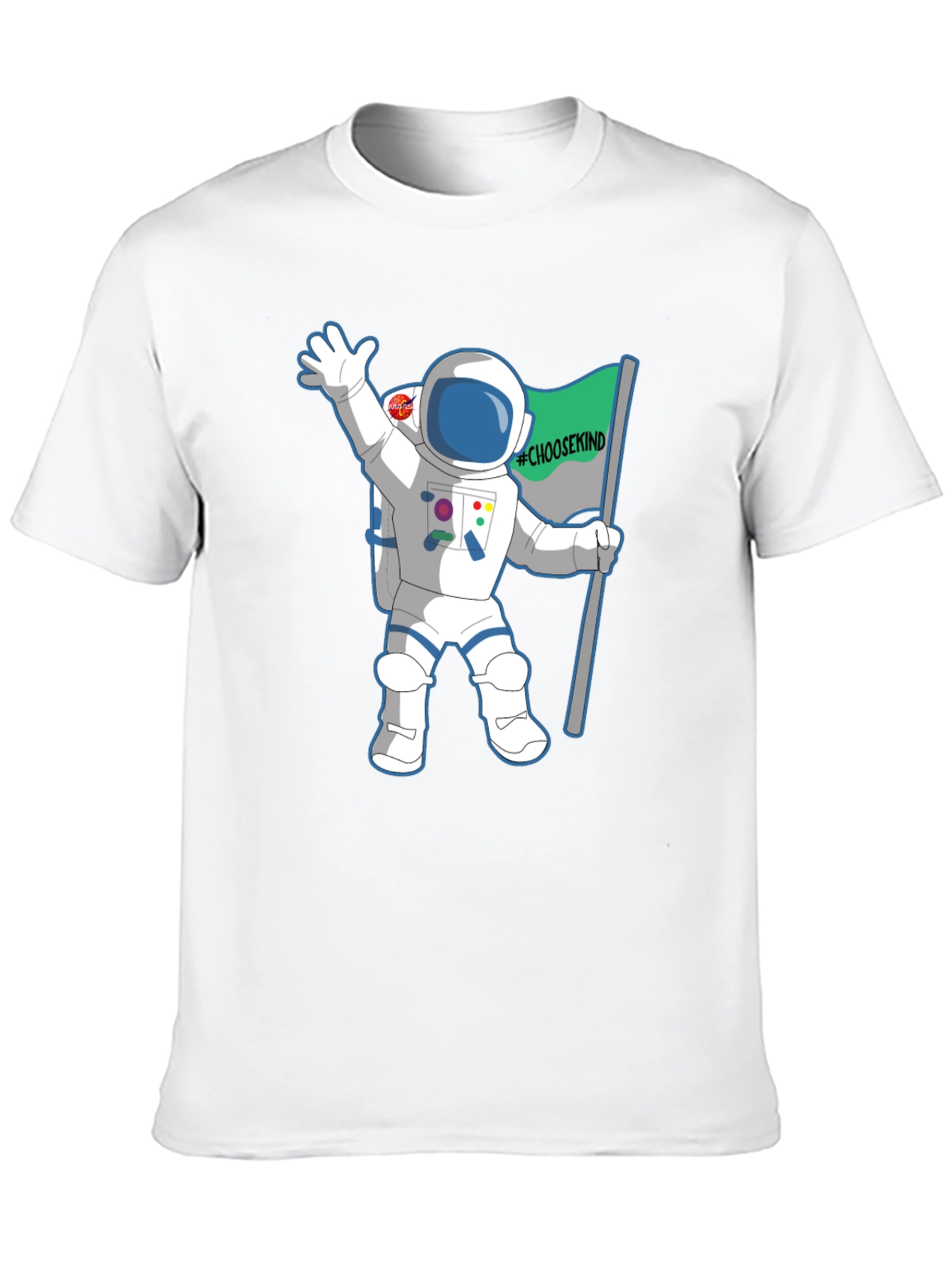 Choose Kind Astronaut Graphic T-Shirt