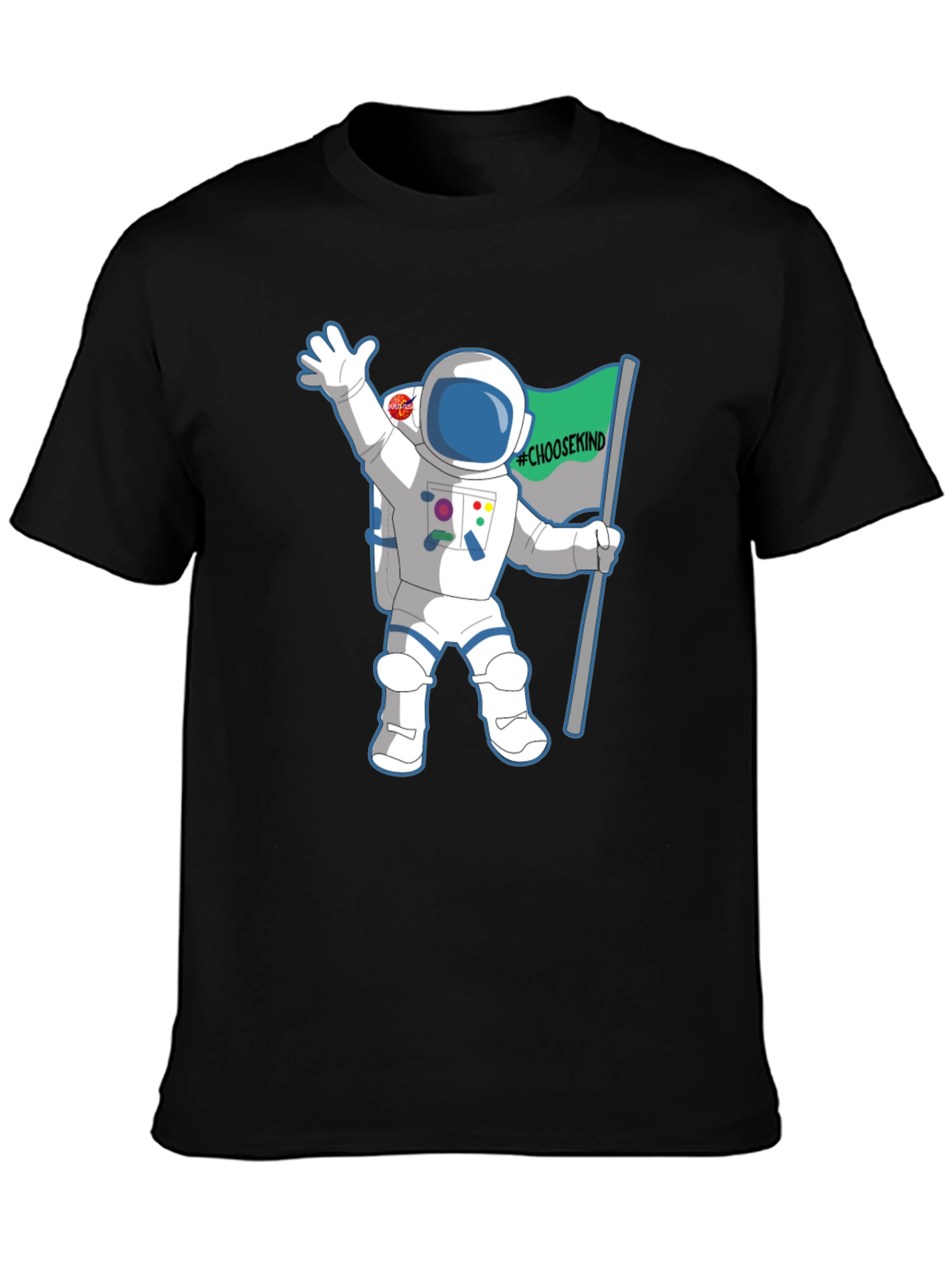Choose Kind Astronaut Graphic T-Shirt