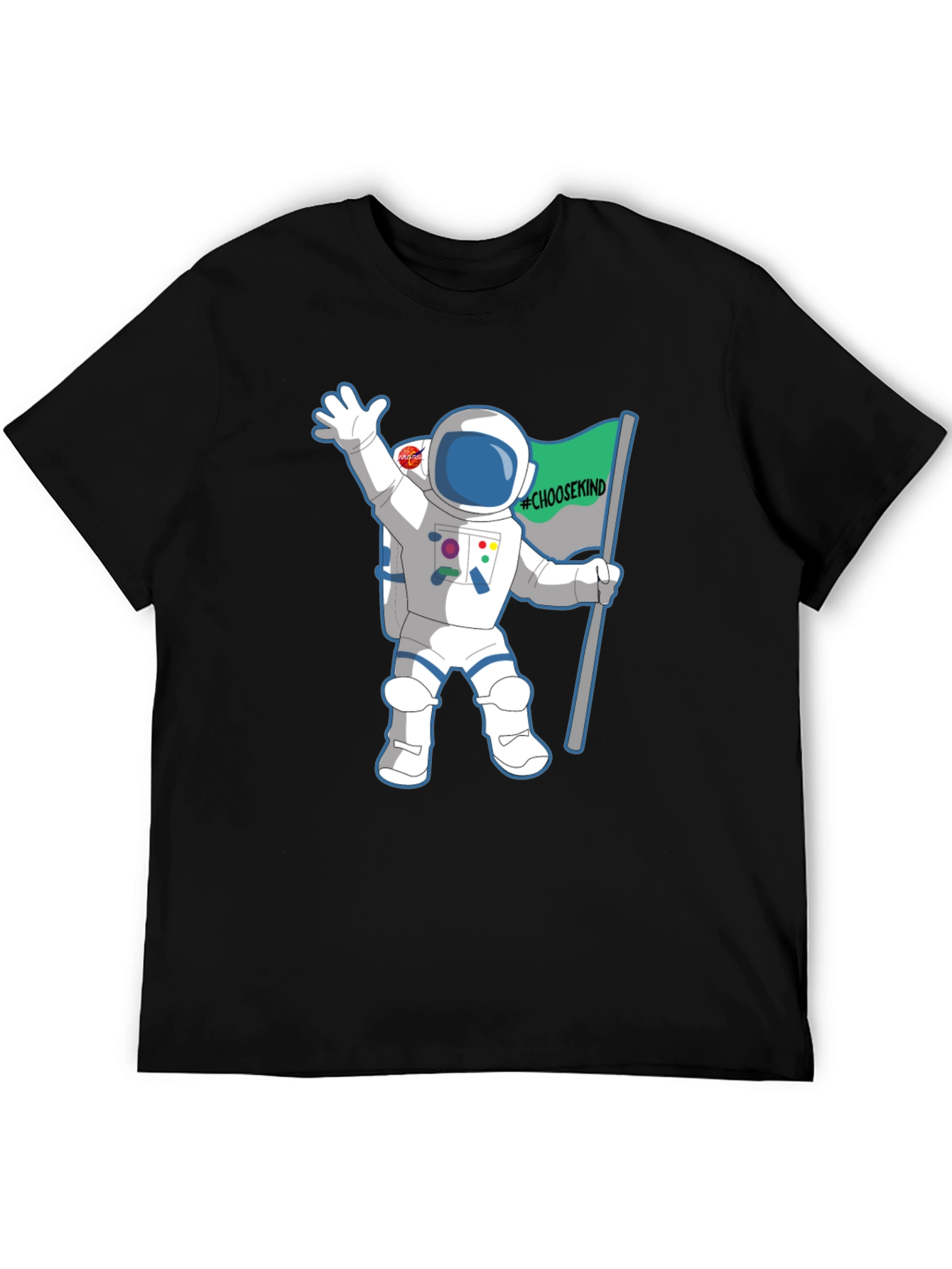 Choose Kind Astronaut Graphic T-Shirt