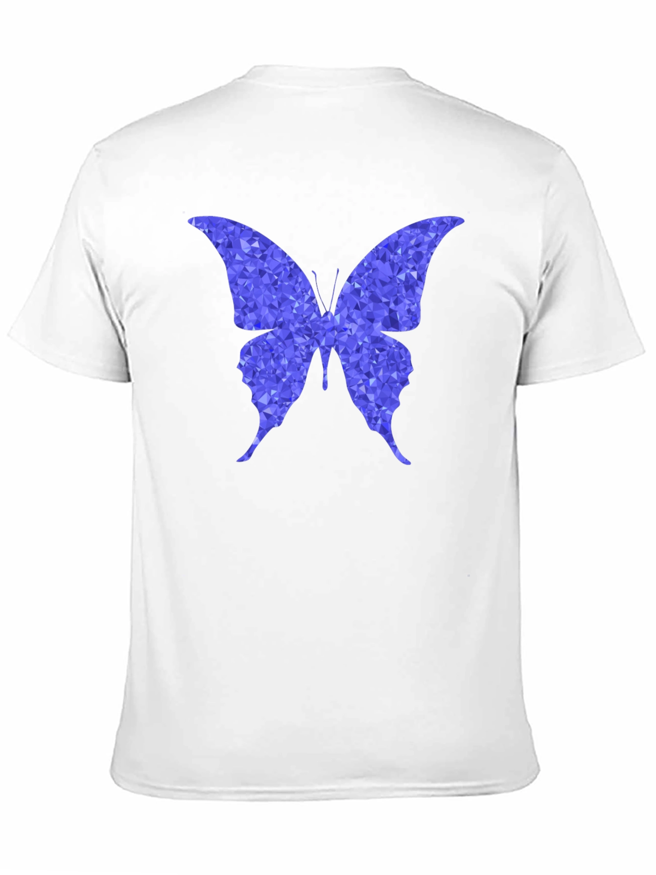 Geometric Butterfly Graphic T-Shirt - Stylish Mens Tee