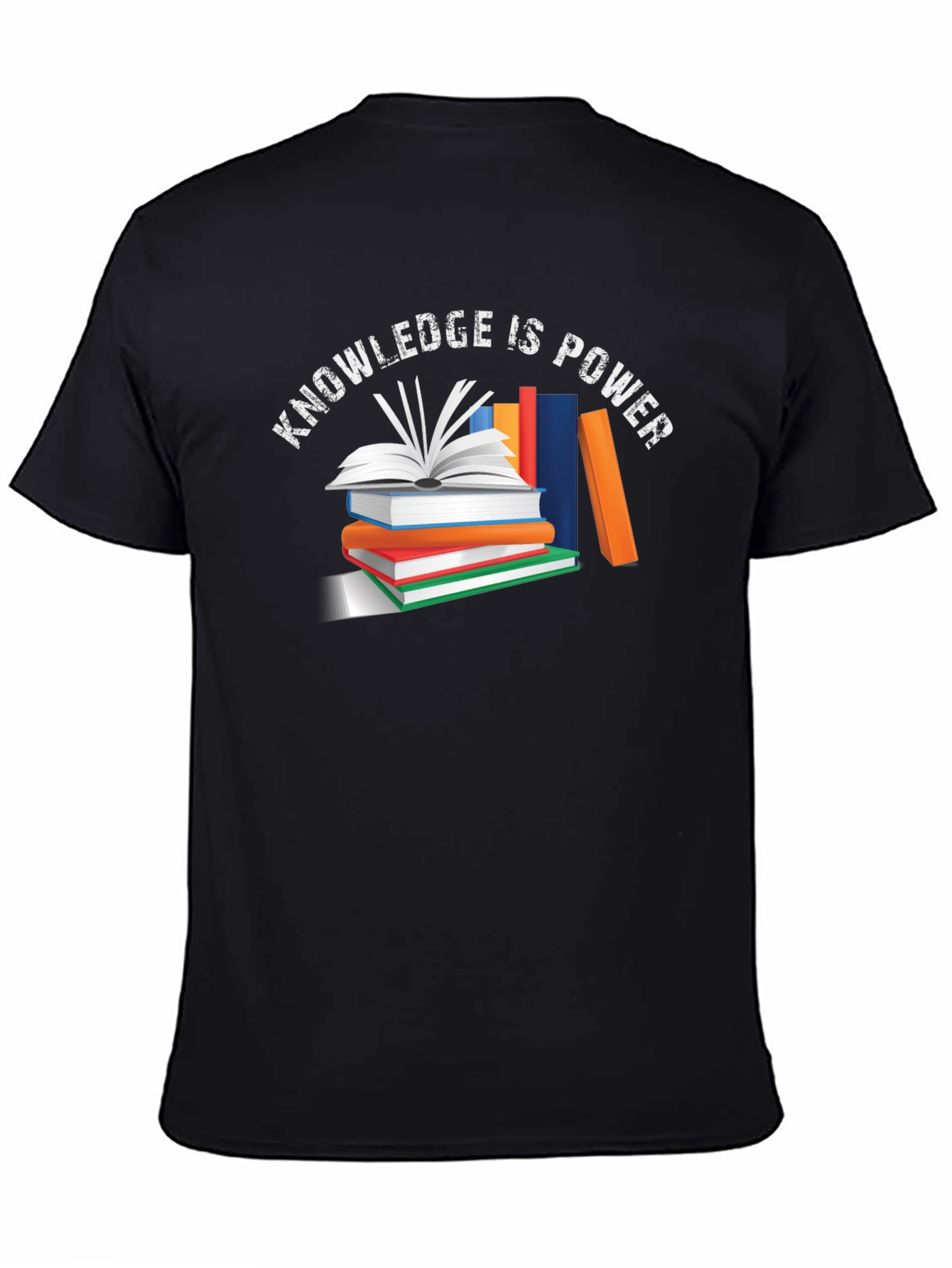 Knowledge is Power Graphic Tee - Black