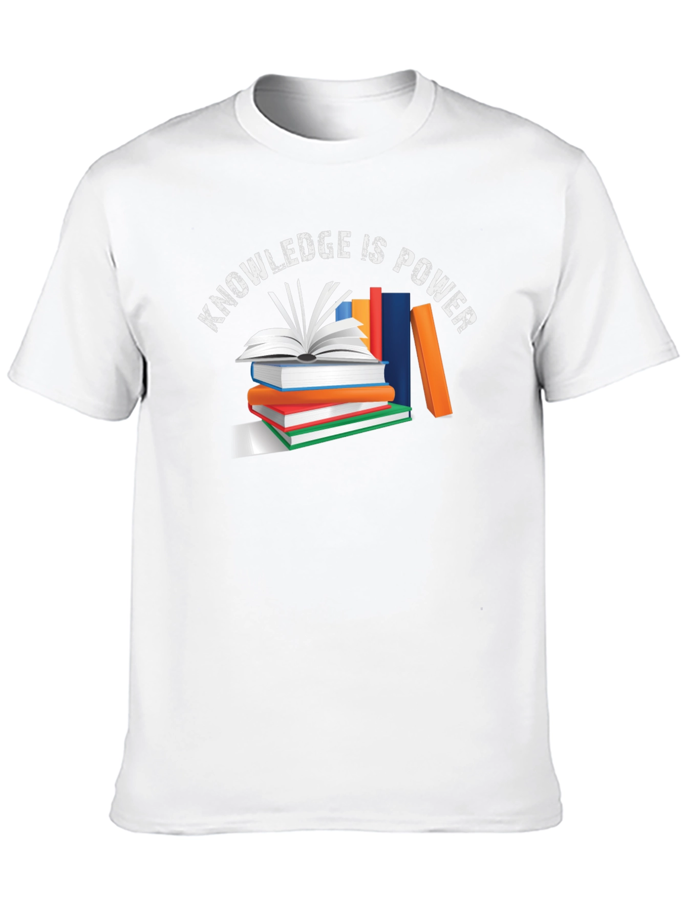 Knowledge is Power Graphic Tee - Black