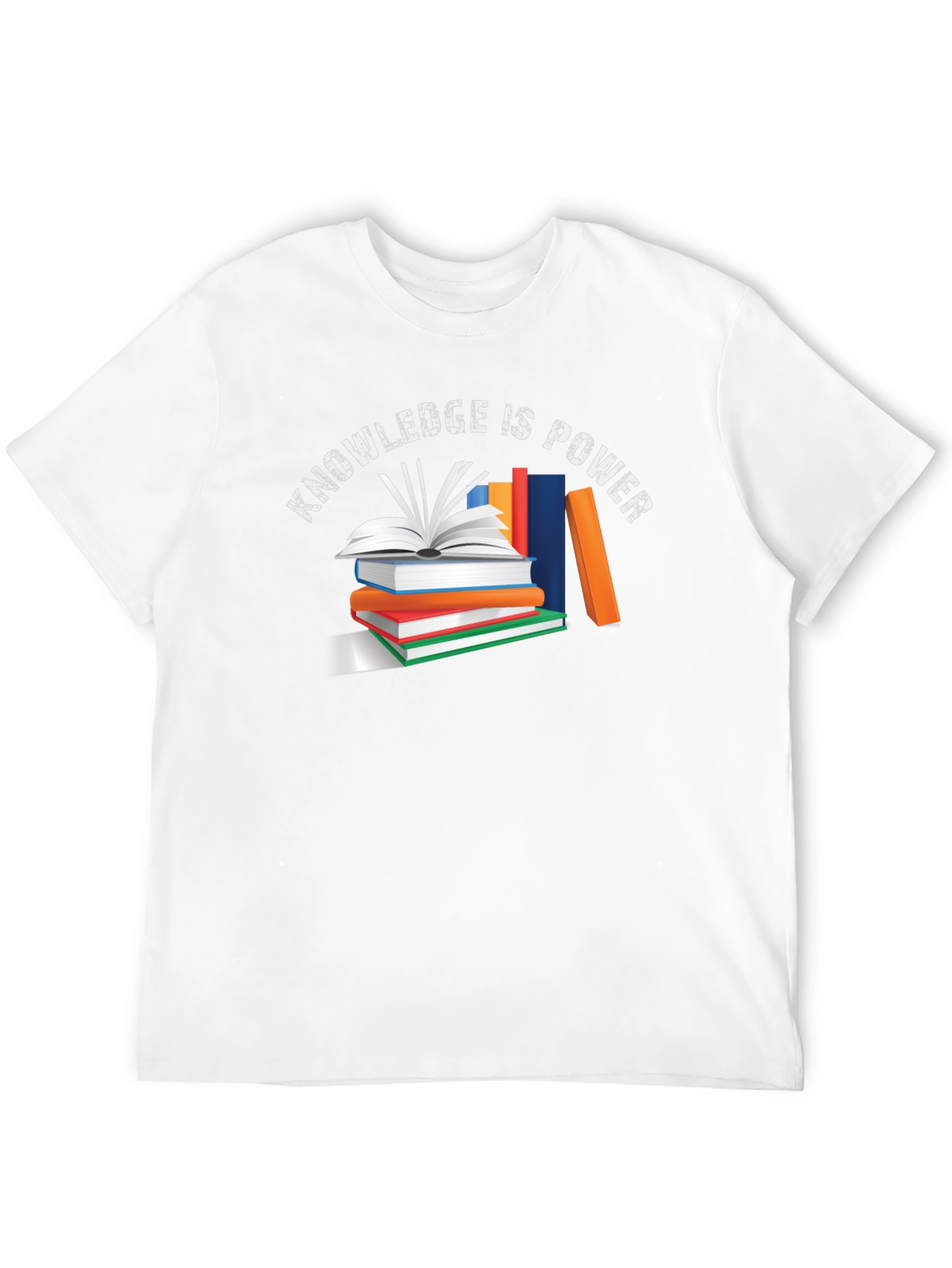 Knowledge is Power Graphic Tee - Black