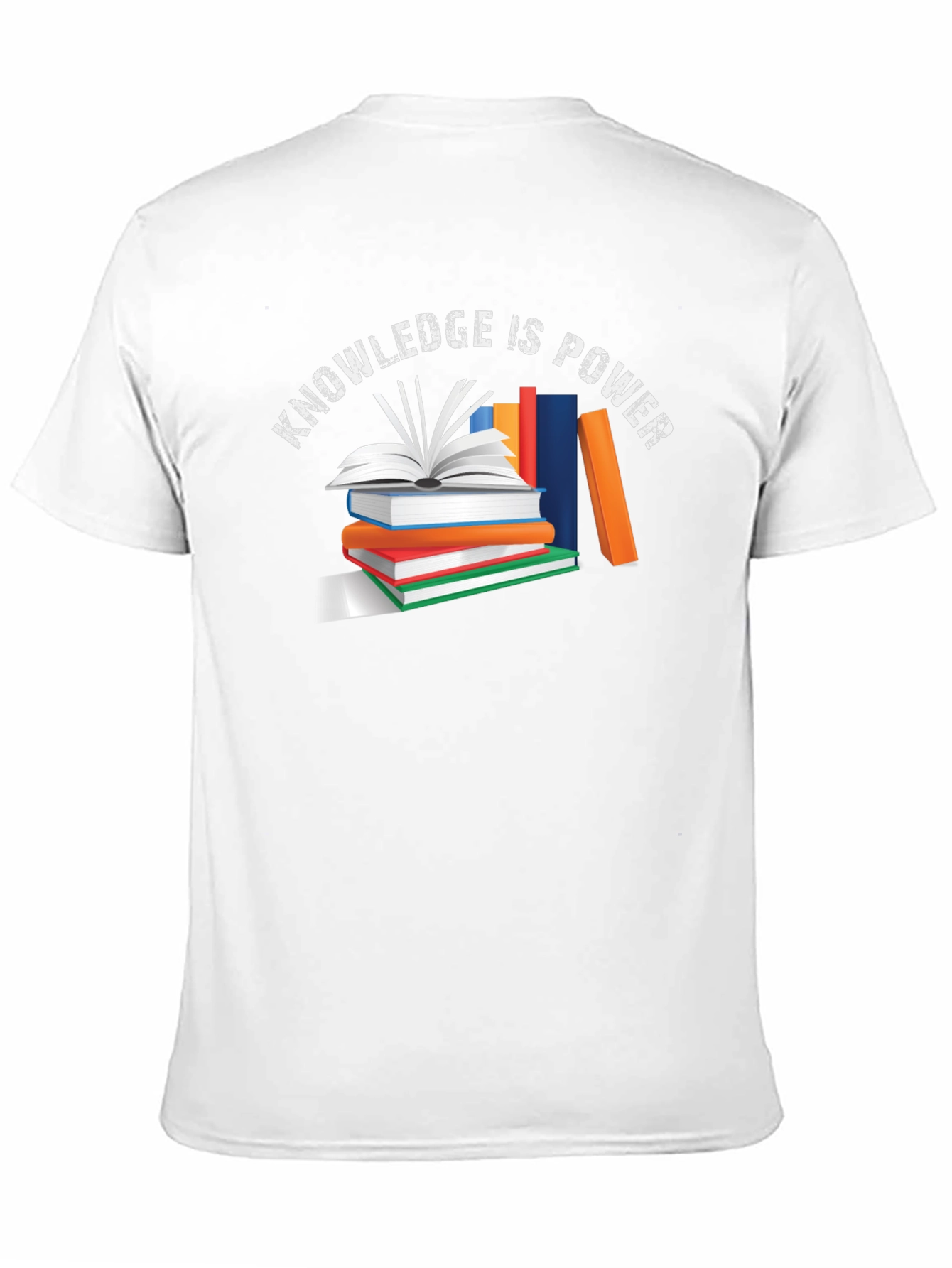 Knowledge is Power Graphic Tee - Black