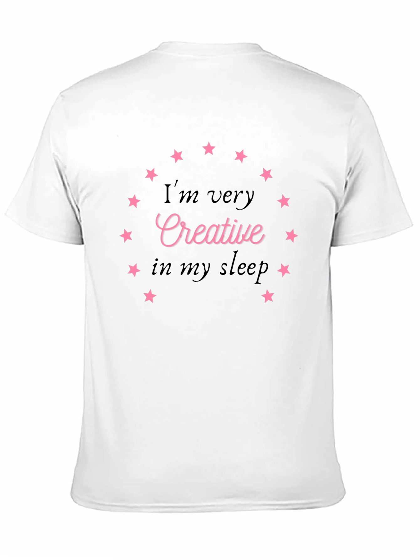 Creative in My Sleep Black Tee