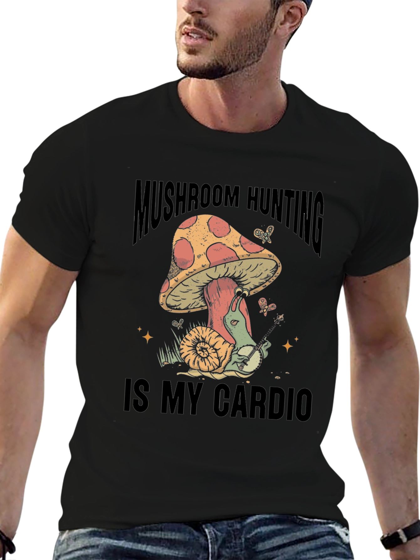 Mushroom Hunting is My Cardio T-Shirt
