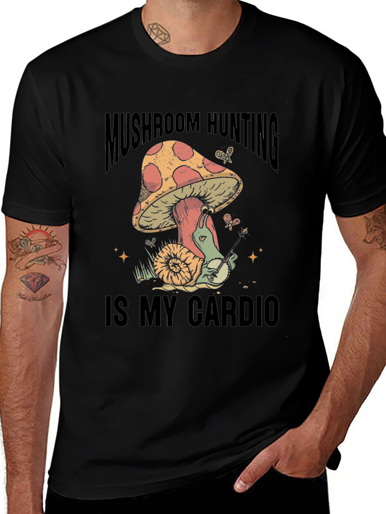 Mushroom Hunting is My Cardio T-Shirt