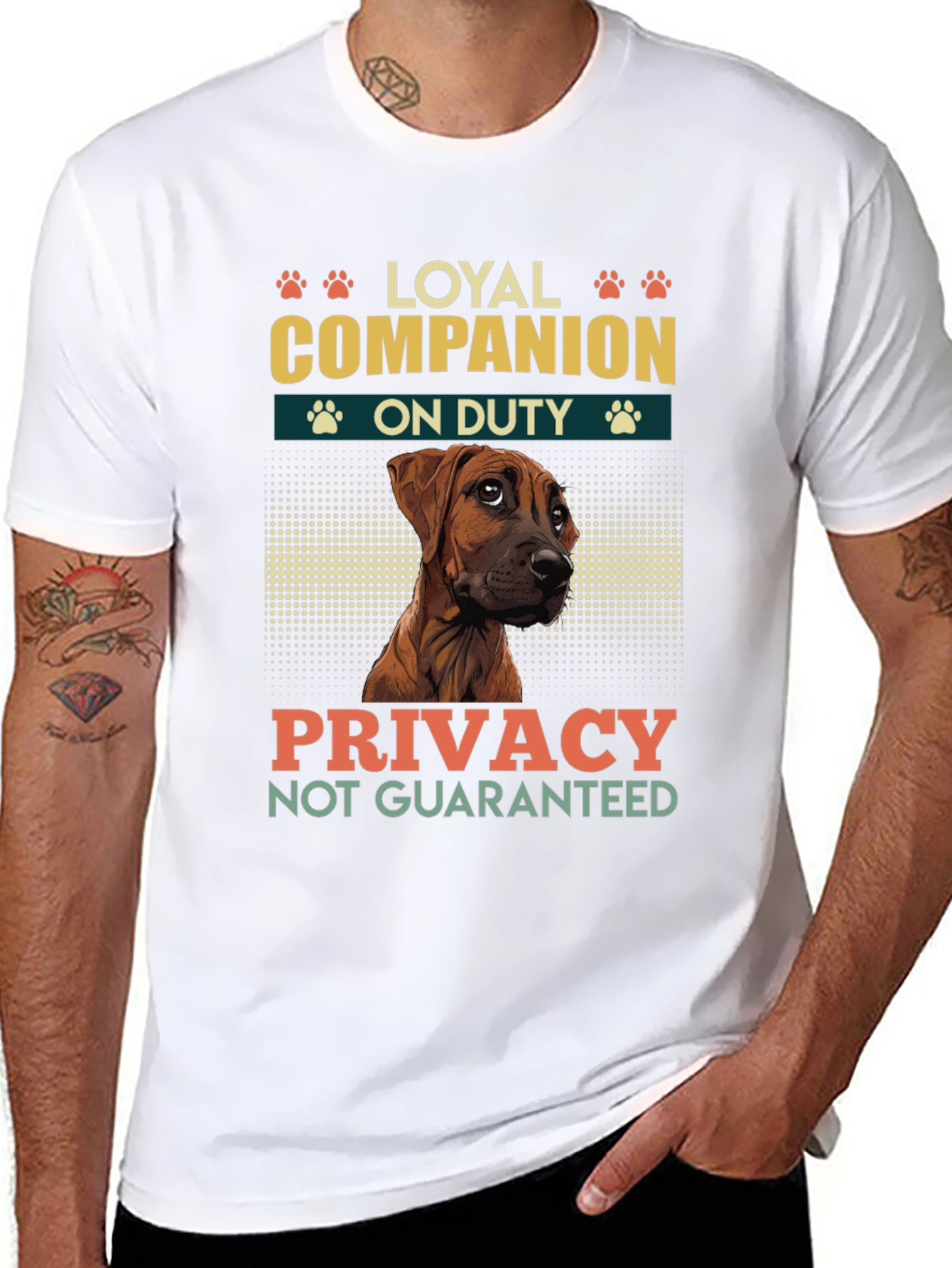 Loyal Companion Dog T-Shirt