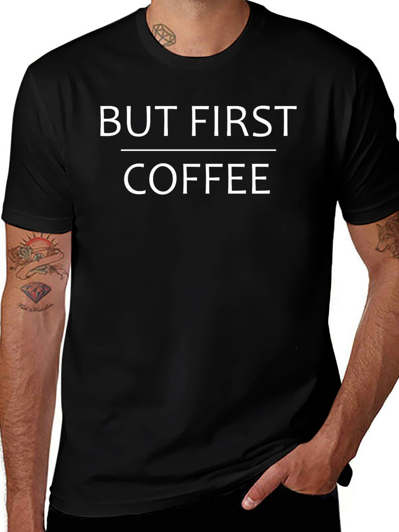 But First Coffee Graphic Tee - Stylish Unisex T-Shirt