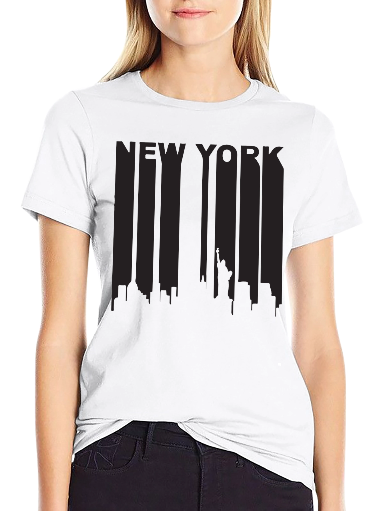 New York Skyline Graphic Tee
