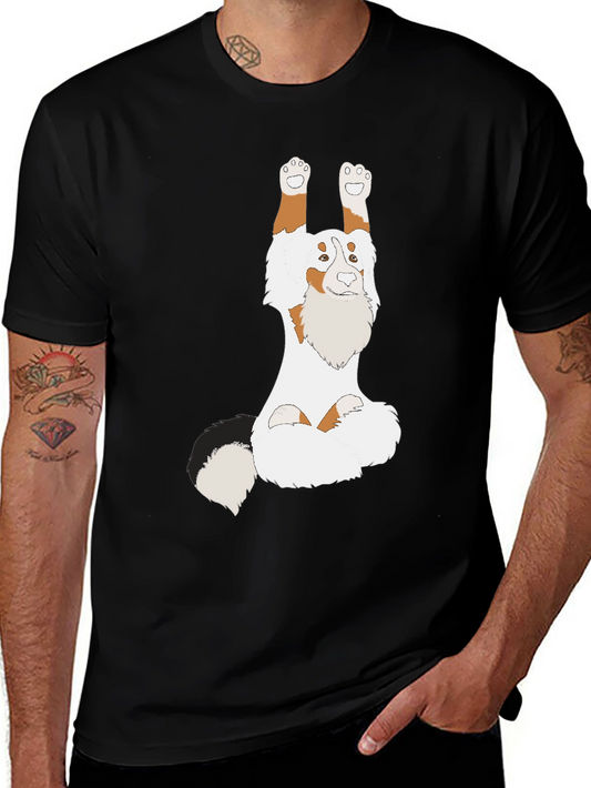 Funny Dog Yoga Pose T-Shirt