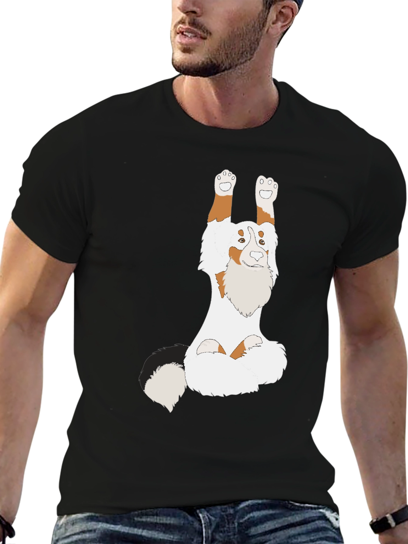 Funny Dog Yoga Pose T-Shirt