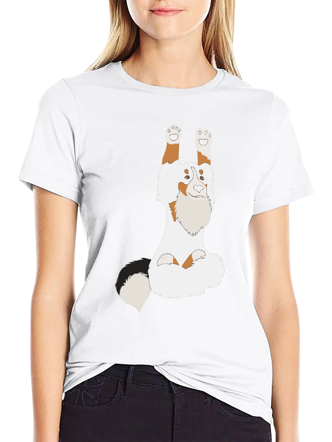 Funny Dog Yoga Pose T-Shirt