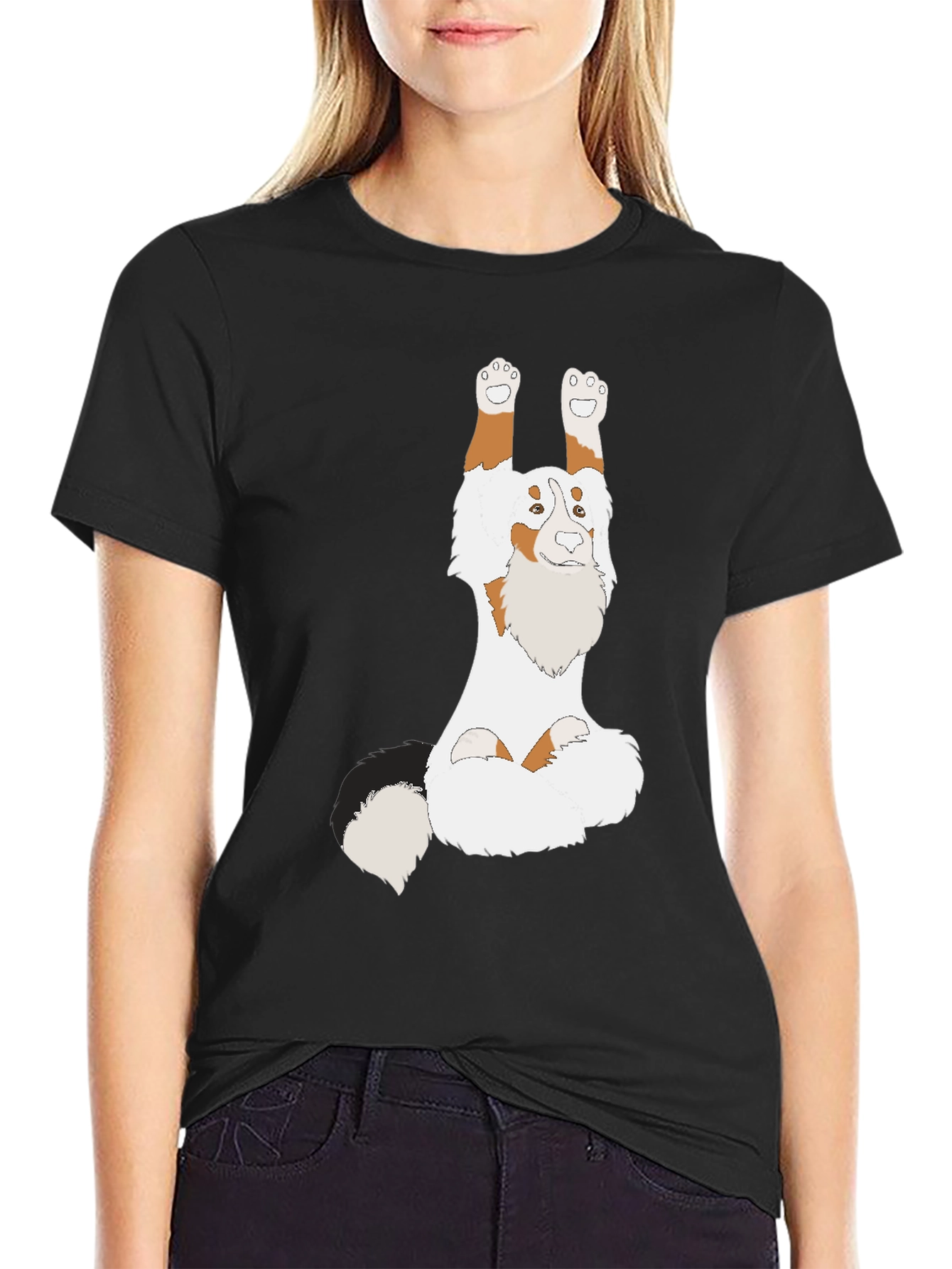 Funny Dog Yoga Pose T-Shirt